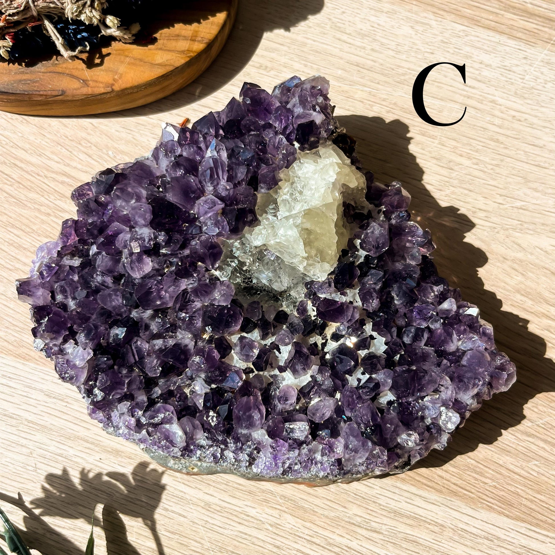 Amethyst Cluster, A Stone to Relax & Destress, Perfect Crystal for Mother's Day, Ethically Sourced
