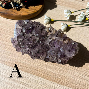 Amethyst Cluster, A Stone to Relax & Destress, Perfect Crystal for Mother's Day, Ethically Sourced