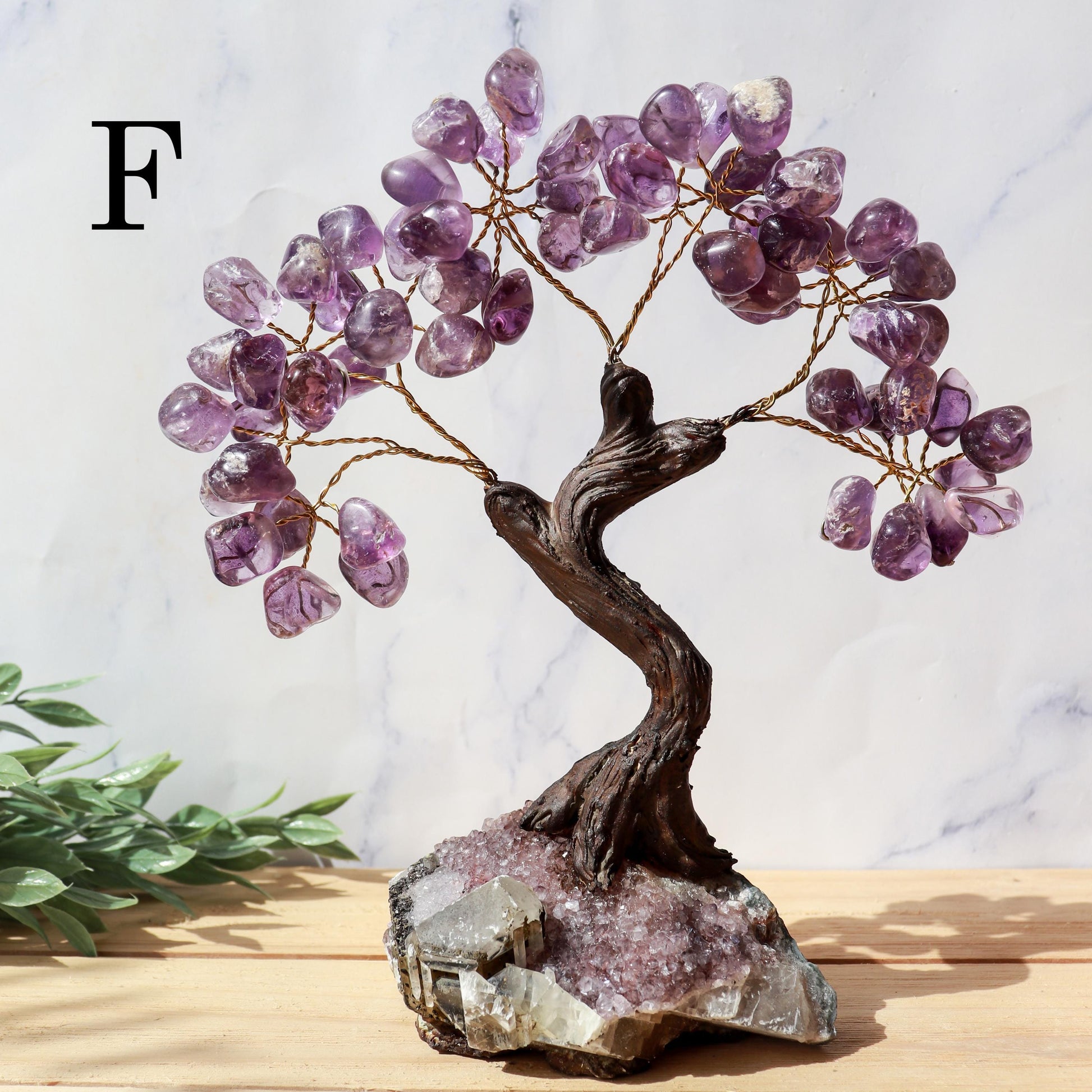 Amethyst Gemstone Tree on Amethyst Base, Anxiety Relief, Tree of Life, Crystal Bonsai Tree, Ethically Sourced Crystals, PICK YOUR OWN!