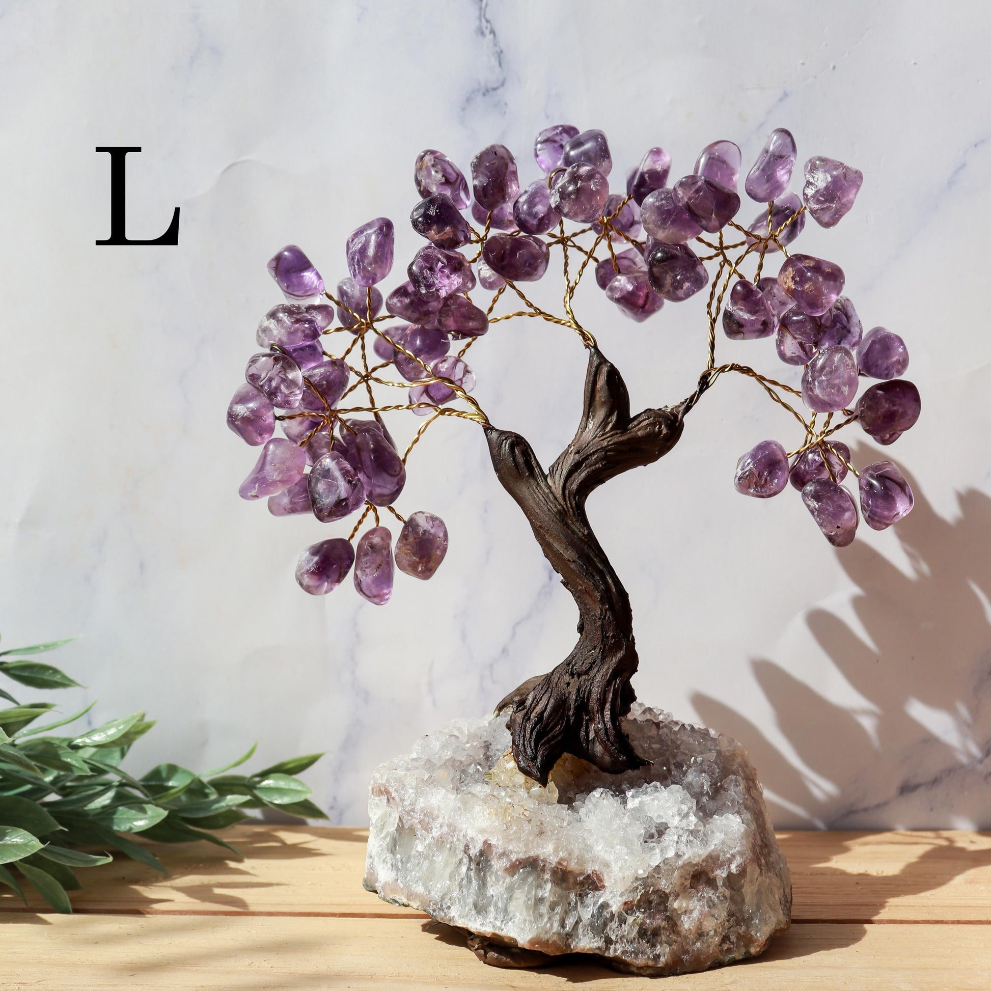 Amethyst Gemstone Tree on Amethyst Base, Anxiety Relief, Tree of Life, Crystal Bonsai Tree, Ethically Sourced Crystals, PICK YOUR OWN!