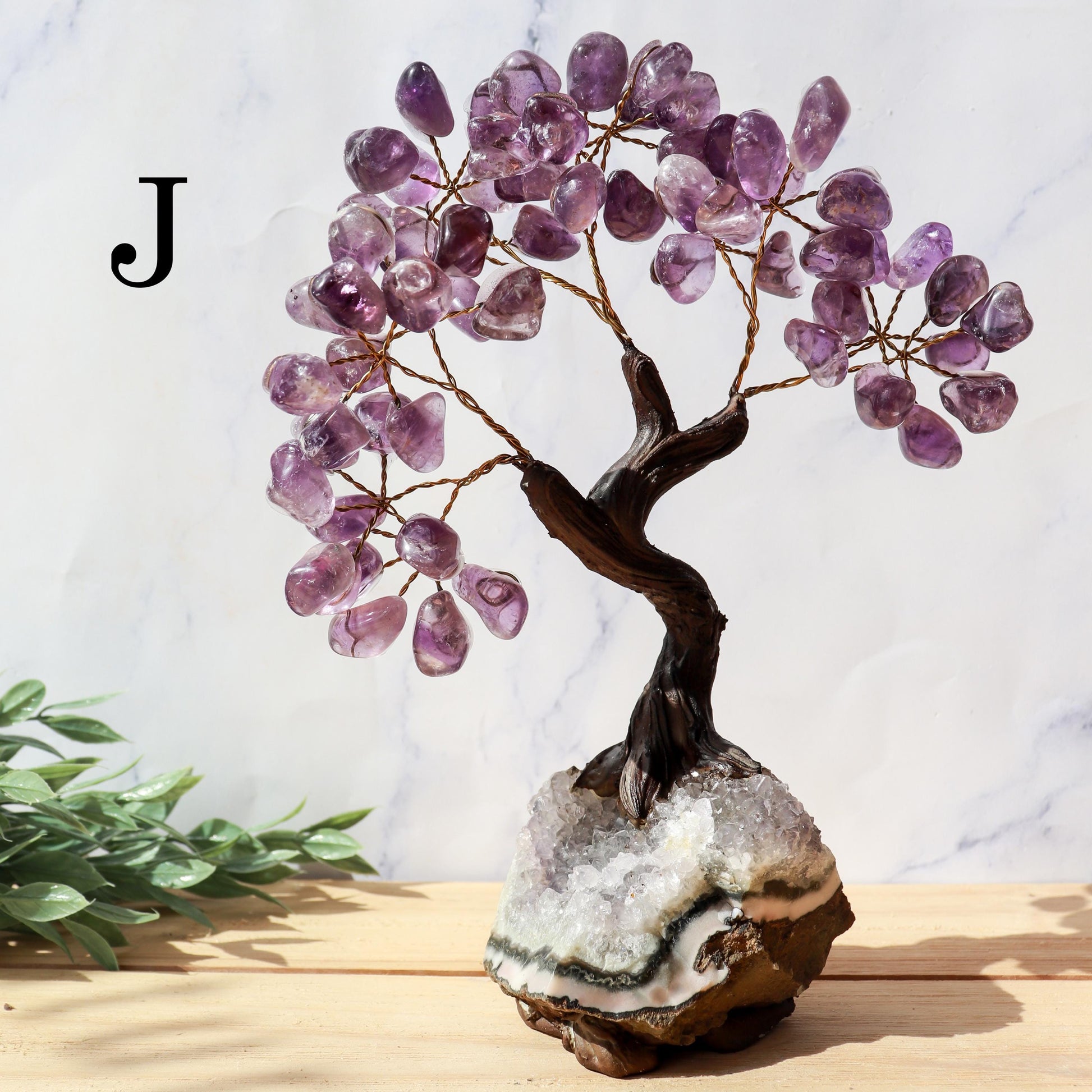 Amethyst Gemstone Tree on Amethyst Base, Anxiety Relief, Tree of Life, Crystal Bonsai Tree, Ethically Sourced Crystals, PICK YOUR OWN!
