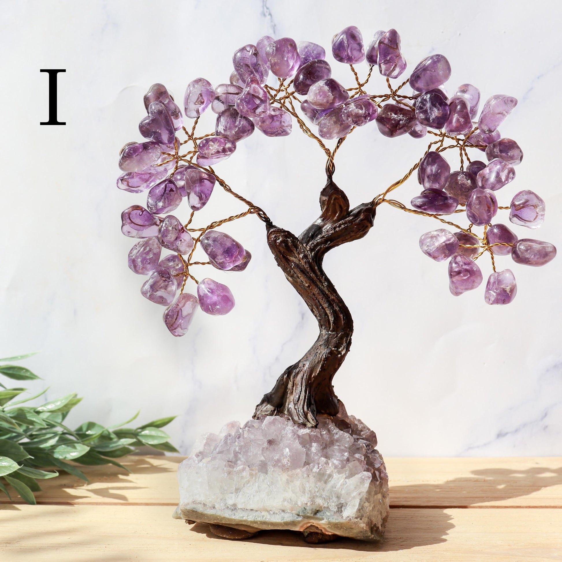 Amethyst Gemstone Tree on Amethyst Base, Anxiety Relief, Tree of Life, Crystal Bonsai Tree, Ethically Sourced Crystals, PICK YOUR OWN!