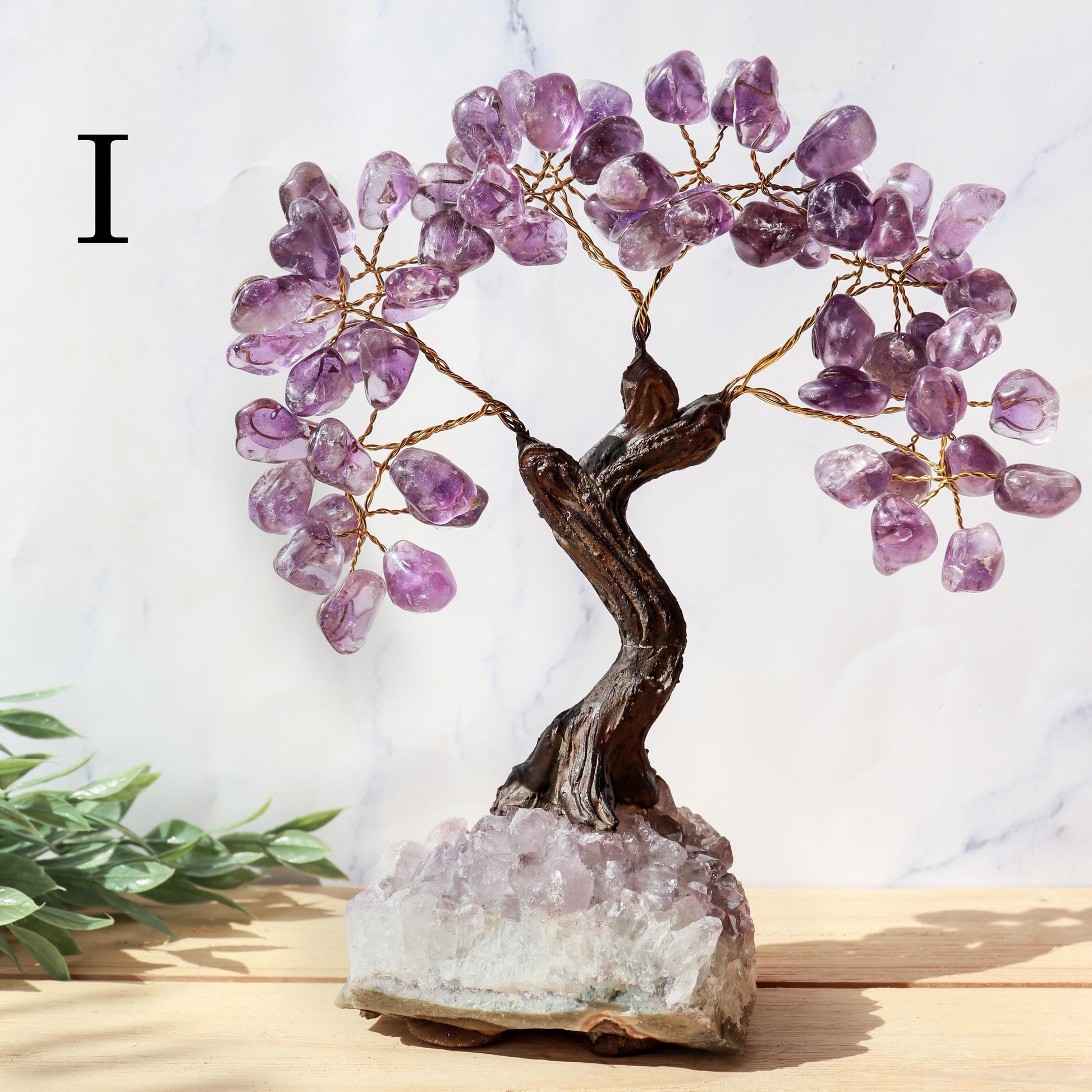 Amethyst Gemstone Tree on Amethyst Base, Anxiety Relief, Tree of Life, Crystal Bonsai Tree, Ethically Sourced Crystals, PICK YOUR OWN!