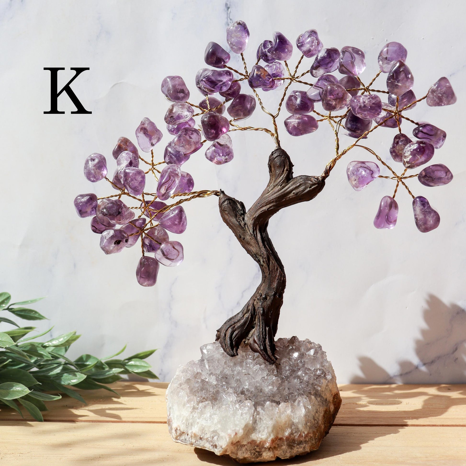 Amethyst Gemstone Tree on Amethyst Base, Anxiety Relief, Tree of Life, Crystal Bonsai Tree, Ethically Sourced Crystals, PICK YOUR OWN!