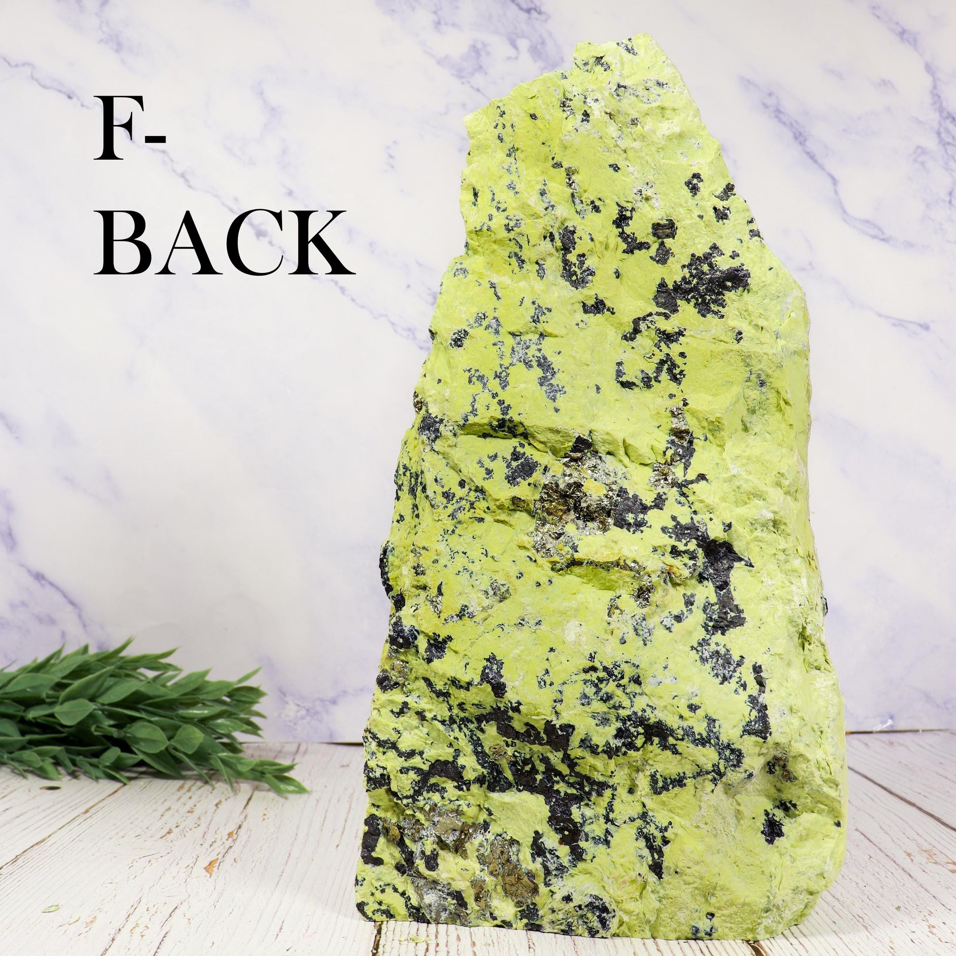 Serpentine Decorator, Repel Negative Energy, Crystal Statement Piece, Large Raw Stone