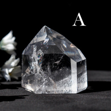 Grade A Clear Quartz Point, One of a Kind, Natural Crystal Formation, Ethically Sourced, Unique Home Décor - Pick your Own
