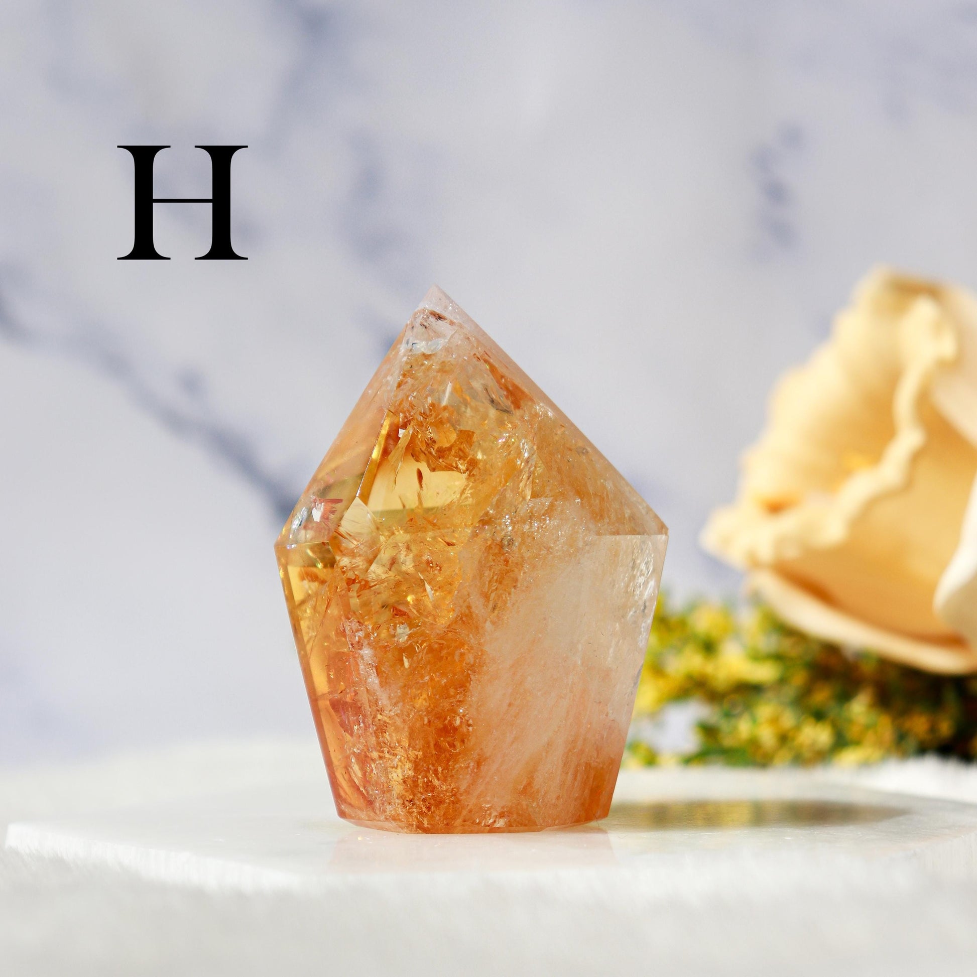 Citrine Generator for Abundance & Prosperity, High Quality Heat Treated Citrine