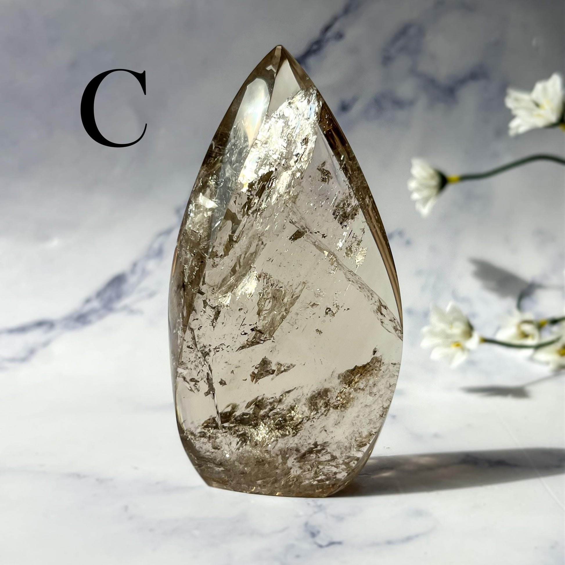 Genuine Citrine Flame, Natural Citrine, Ethically Sourced, Prosperity and Wealth Gemstone, Reiki Master Healer