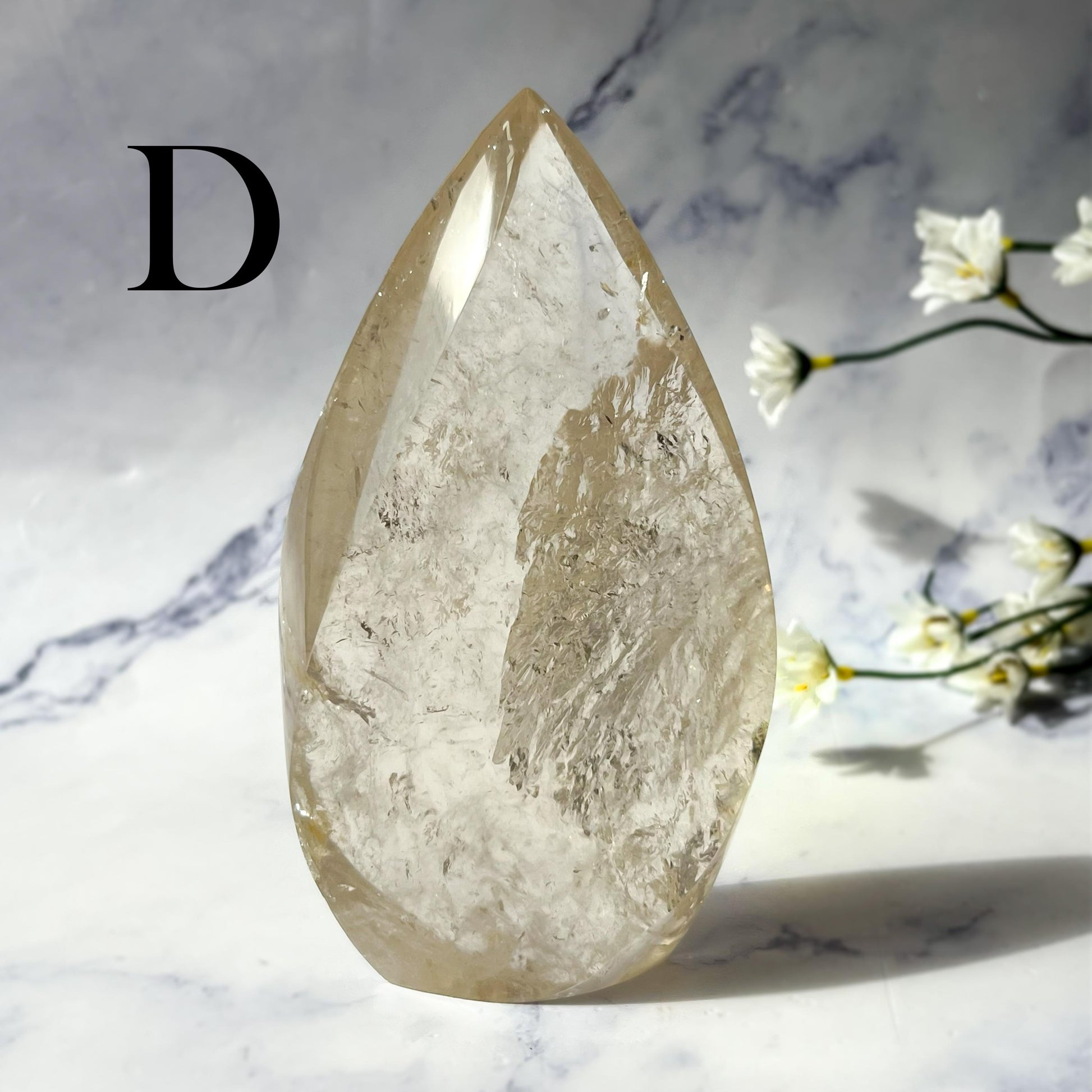 Genuine Citrine Flame, Natural Citrine, Ethically Sourced, Prosperity and Wealth Gemstone, Reiki Master Healer