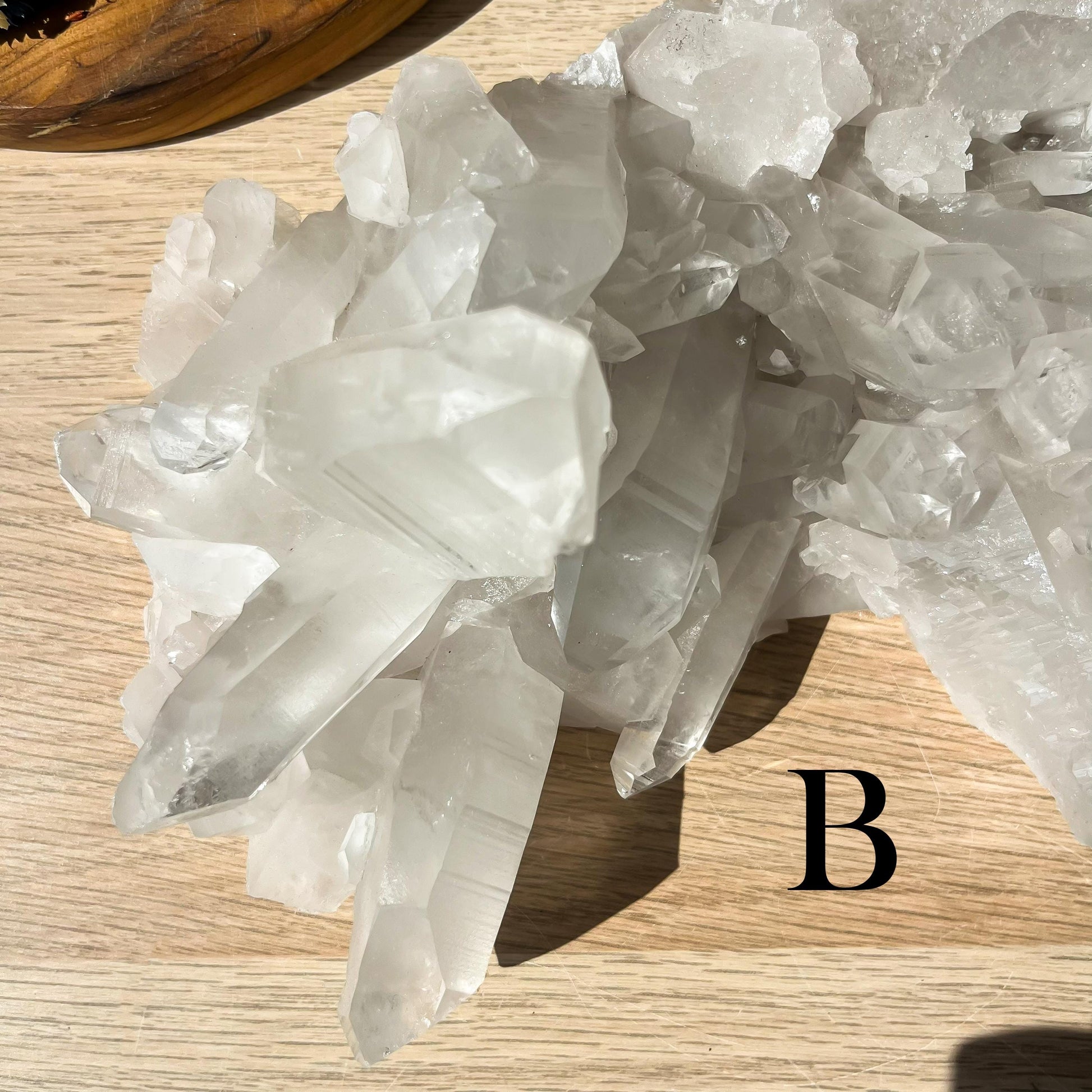 LARGE Clear Quartz Cluster, Unique Crystal Specimen, Ethically Sourced