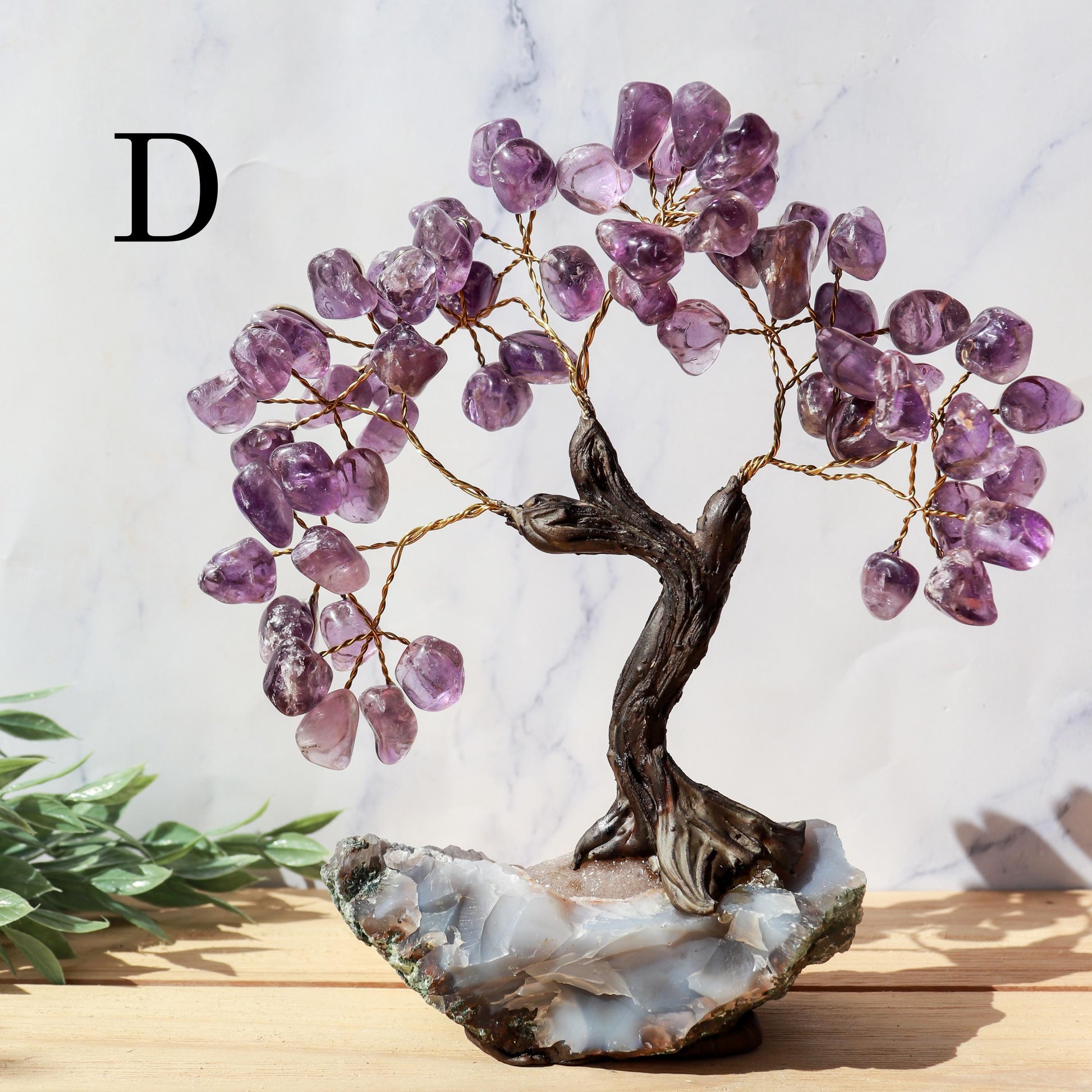 Amethyst Gemstone Tree on Amethyst Base, Anxiety Relief, Tree of Life, Crystal Bonsai Tree, Ethically Sourced Crystals, PICK YOUR OWN!
