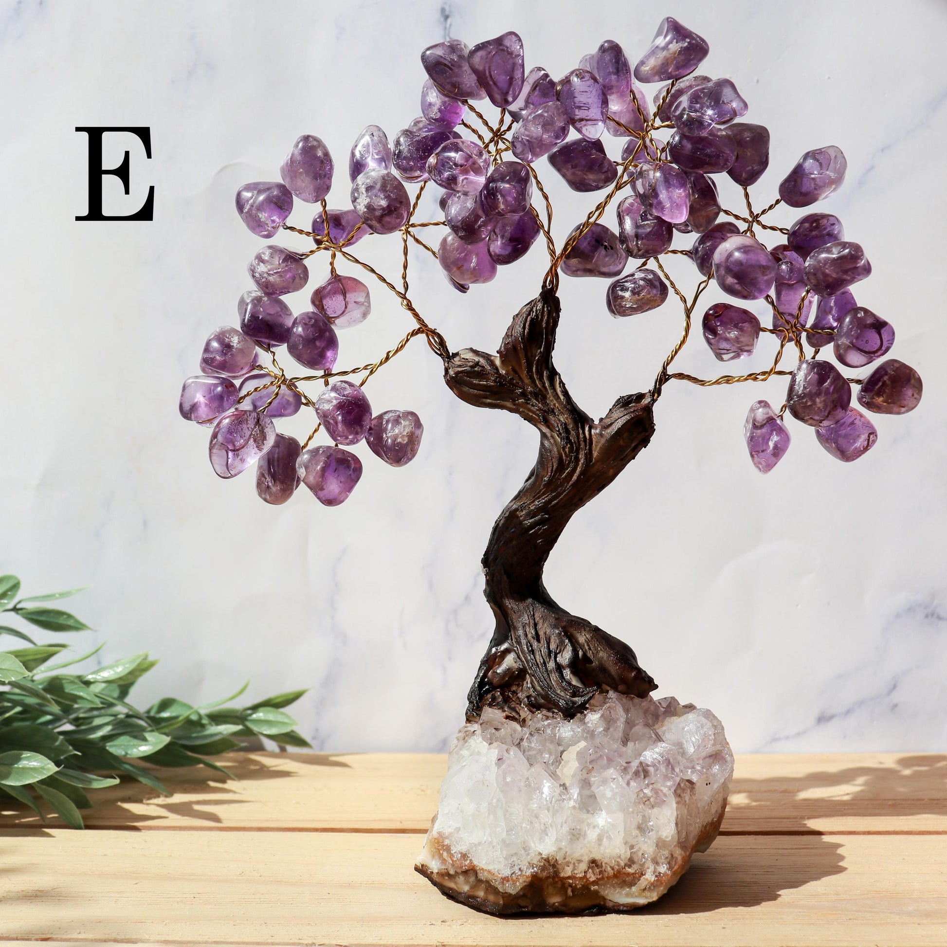 Amethyst Gemstone Tree on Amethyst Base, Anxiety Relief, Tree of Life, Crystal Bonsai Tree, Ethically Sourced Crystals, PICK YOUR OWN!