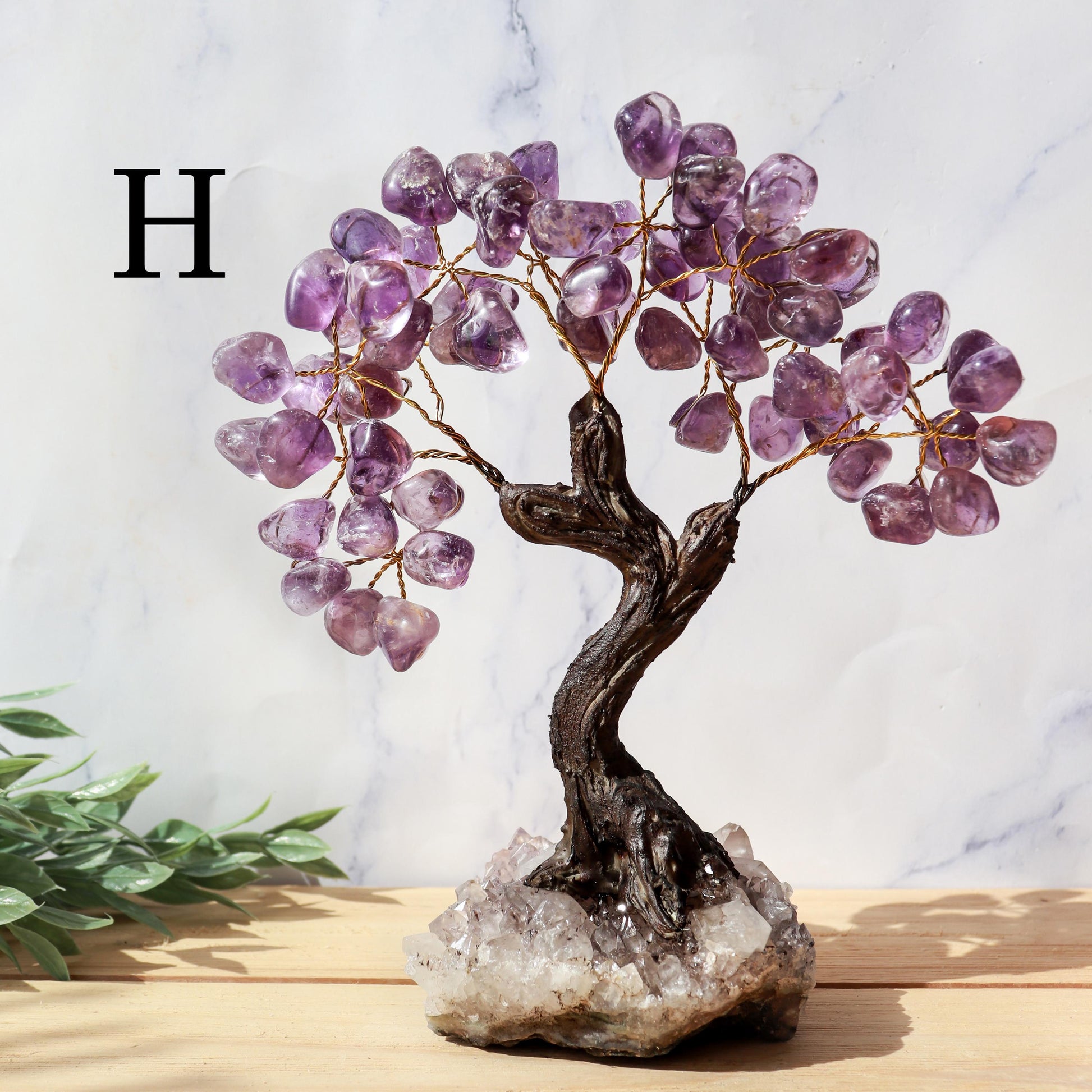 Amethyst Gemstone Tree on Amethyst Base, Anxiety Relief, Tree of Life, Crystal Bonsai Tree, Ethically Sourced Crystals, PICK YOUR OWN!