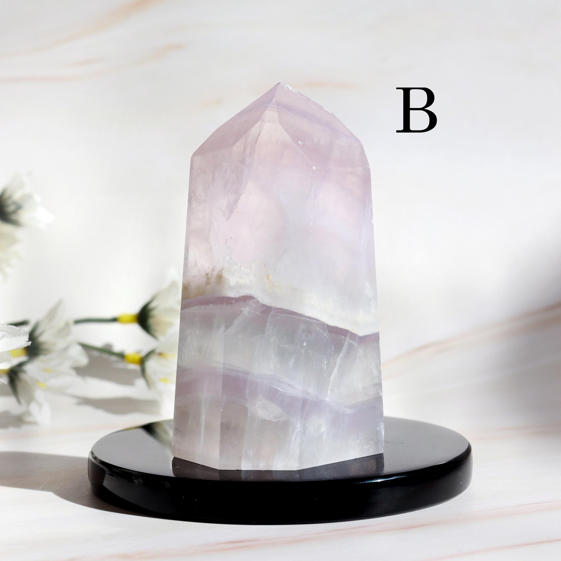 Lavender Fluorite, Natural Polished Gemstone, Ethically Sourced -PICK YOUR OWN