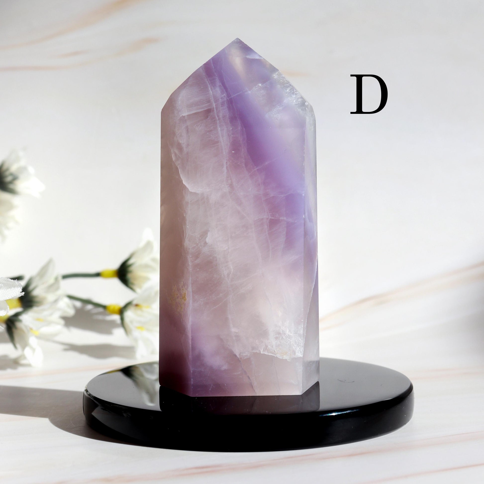 Lavender Fluorite, Natural Polished Gemstone, Ethically Sourced -PICK YOUR OWN