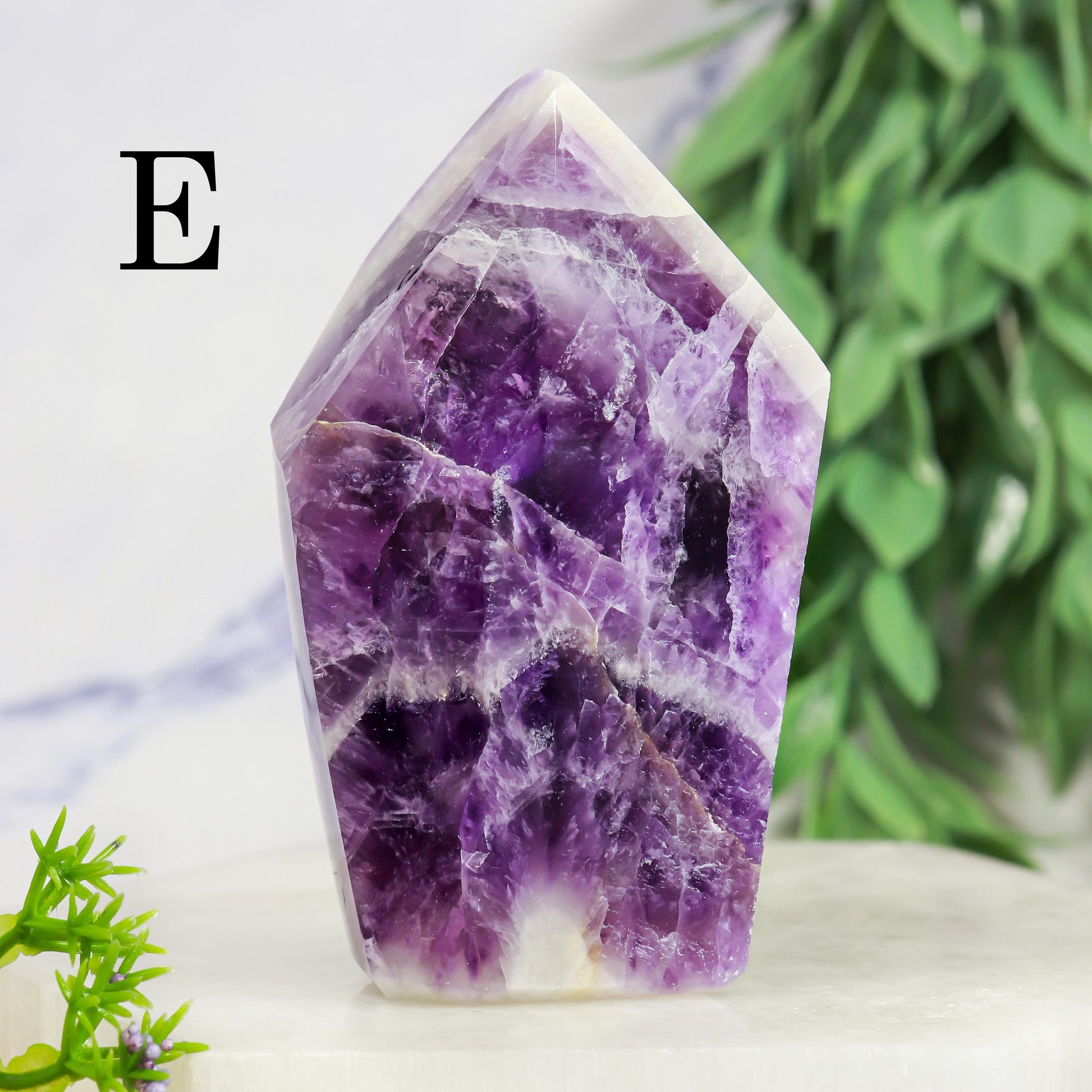 Chevron Amethyst Point, Dream Amethyst, Dog teeth Amethyst, Amethyst Generator, Amethyst Point