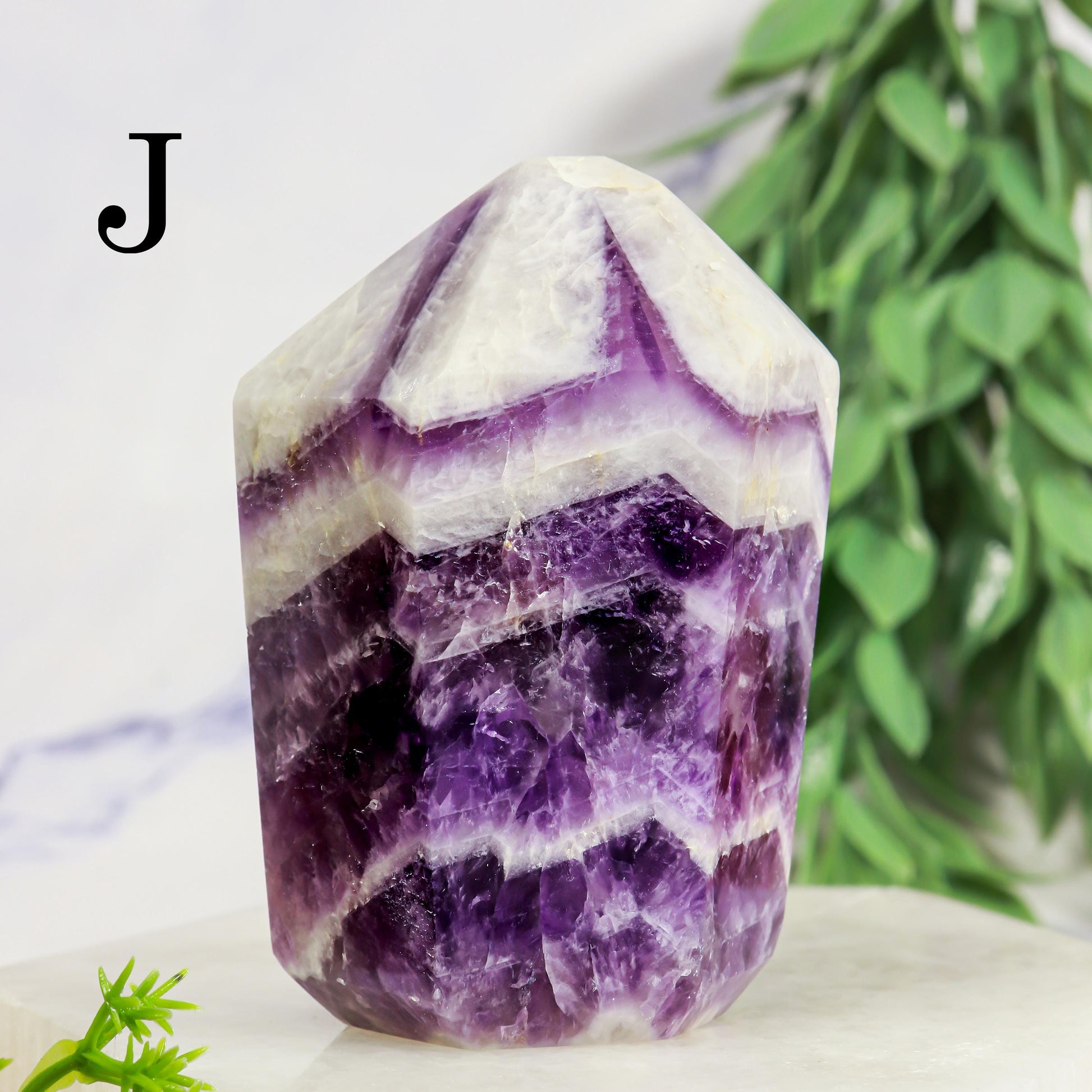 Chevron Amethyst Point, Dream Amethyst, Dog teeth Amethyst, Amethyst Generator, Amethyst Point