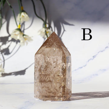 Smoky Quartz Generator | Smoky Quartz Crystal Point | Smoky Quartz Gemstone