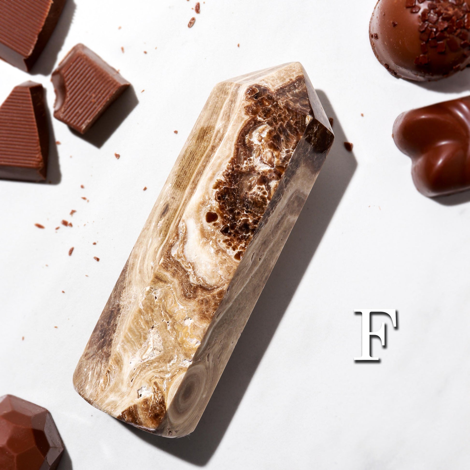 Chocolate Calcite Towers, Rare Polished Crystal, Ethically Sourced, Pick your Own