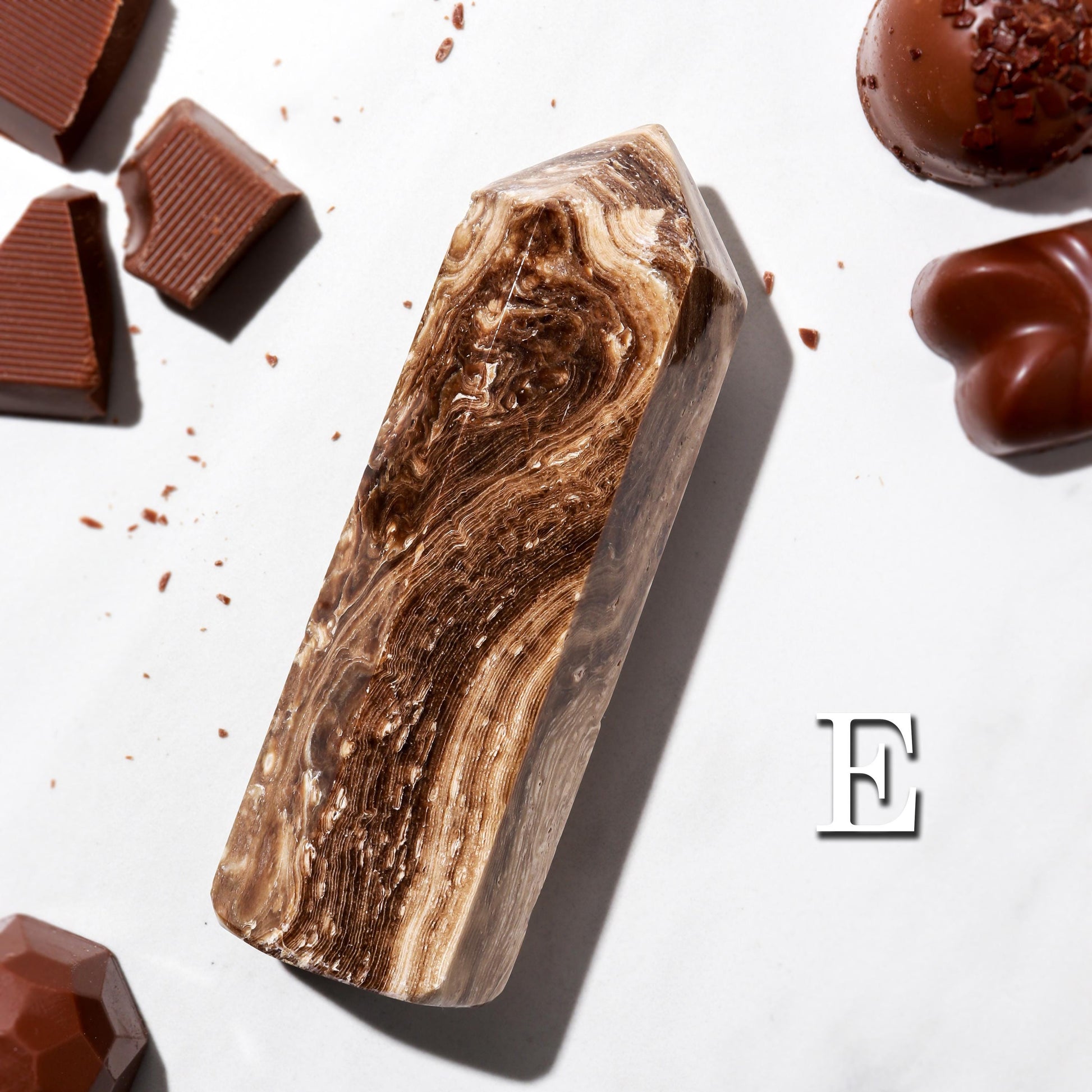 Chocolate Calcite Towers, Rare Polished Crystal, Ethically Sourced, Pick your Own