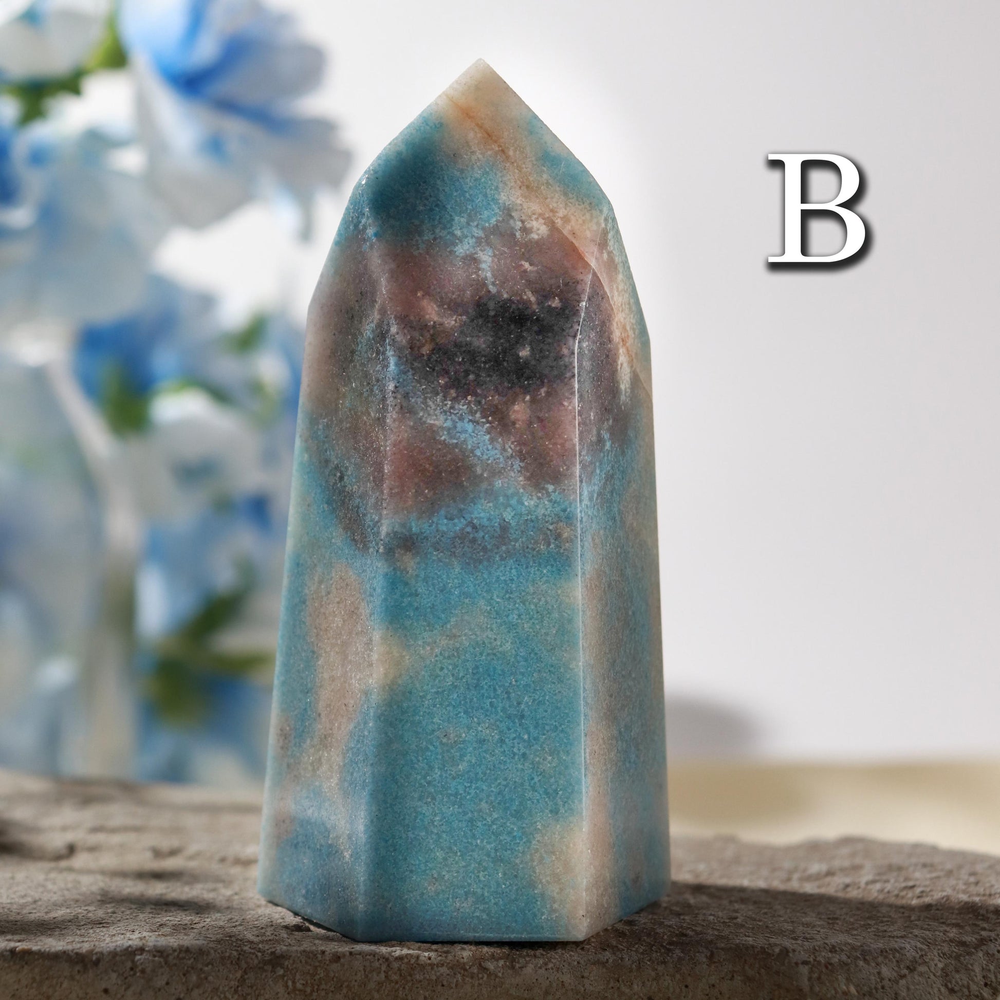 Trolleite Polished Towers, Hand-Carved Crystal Point, Ethically Sourced - Pick your Own