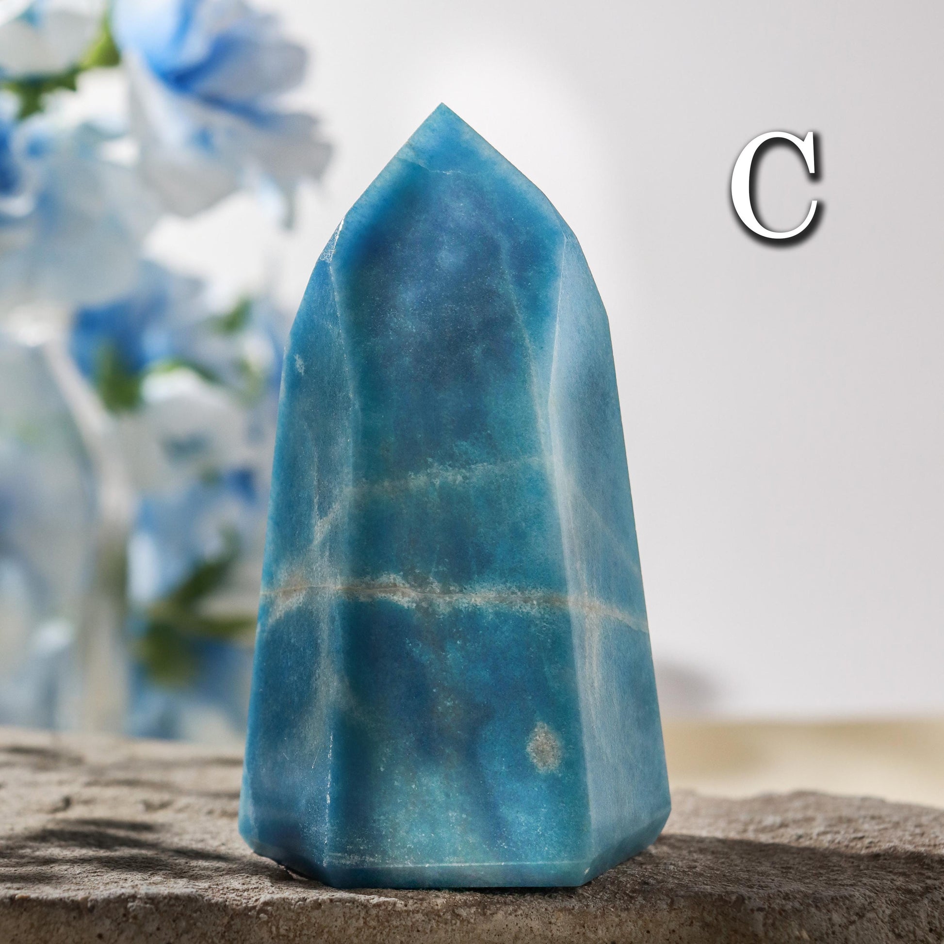 Trolleite Polished Towers, Hand-Carved Crystal Point, Ethically Sourced - Pick your Own