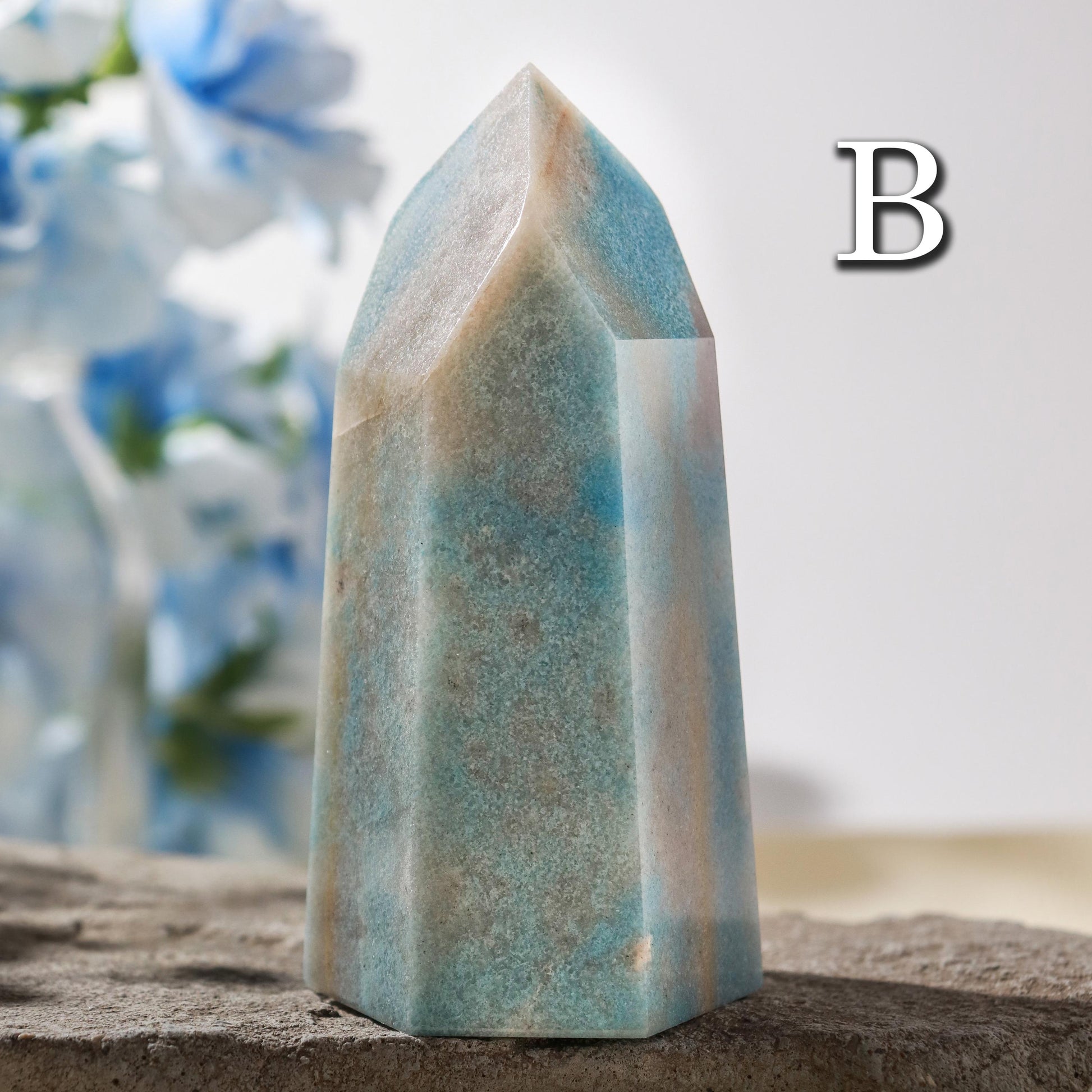 Trolleite Polished Towers, Hand-Carved Crystal Point, Ethically Sourced - Pick your Own