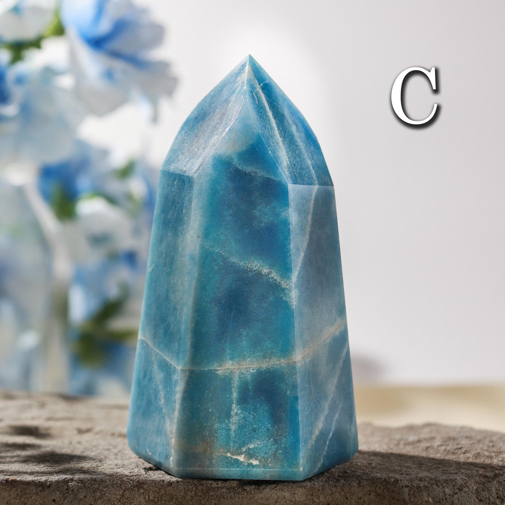 Trolleite Polished Towers, Hand-Carved Crystal Point, Ethically Sourced - Pick your Own