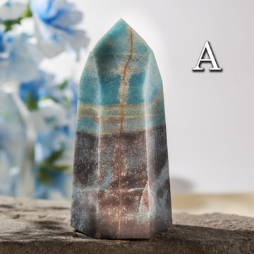 Trolleite Polished Towers, Hand-Carved Crystal Point, Ethically Sourced - Pick your Own