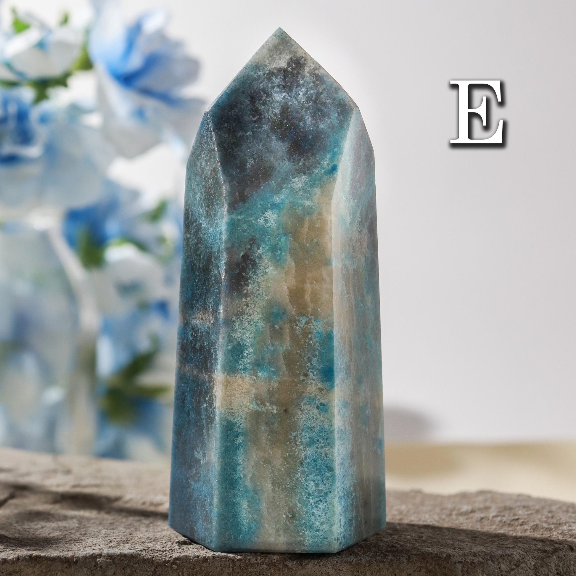 Trolleite Polished Towers, Hand-Carved Crystal Point, Ethically Sourced - Pick your Own