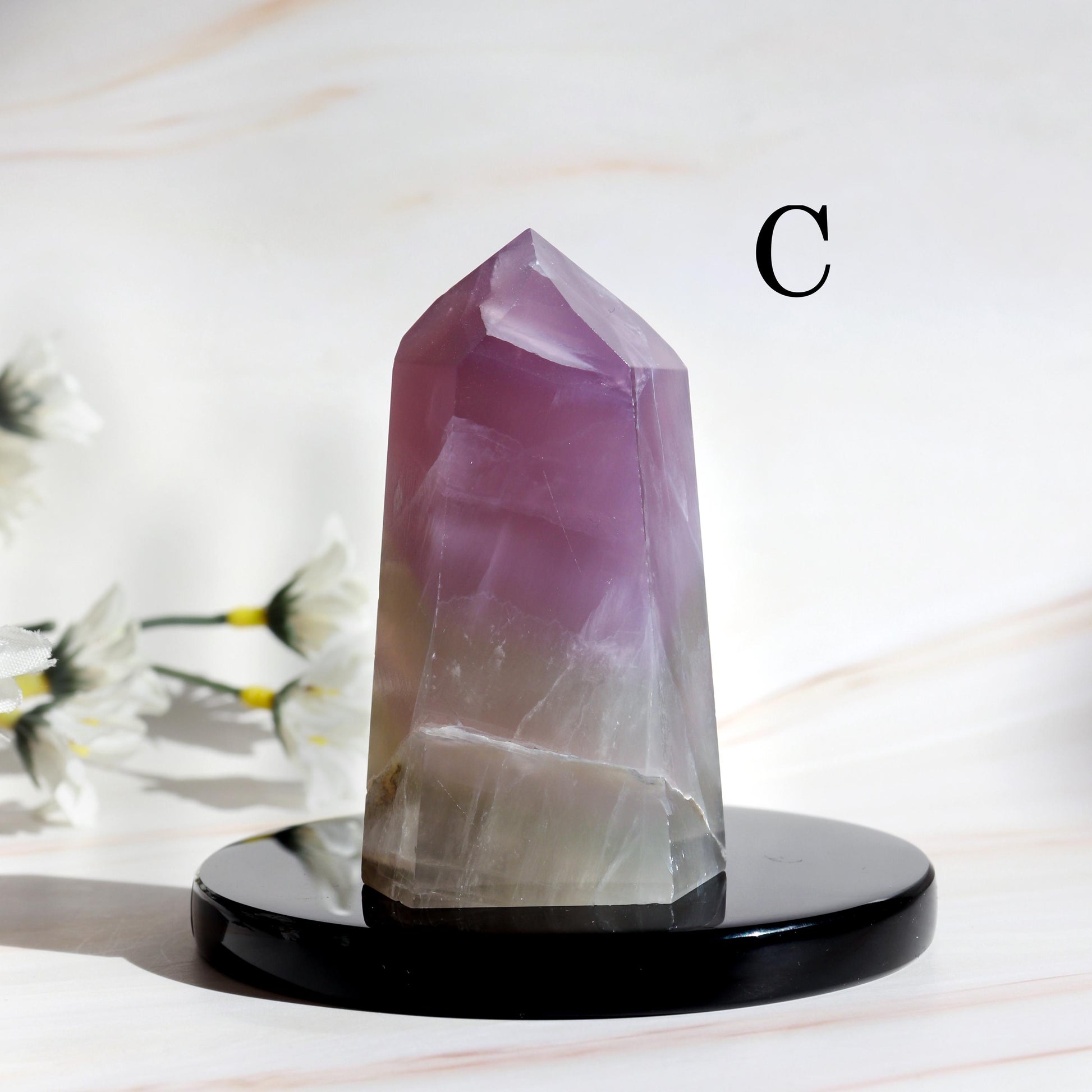 Lavender Fluorite, Natural Polished Gemstone, Ethically Sourced -PICK YOUR OWN