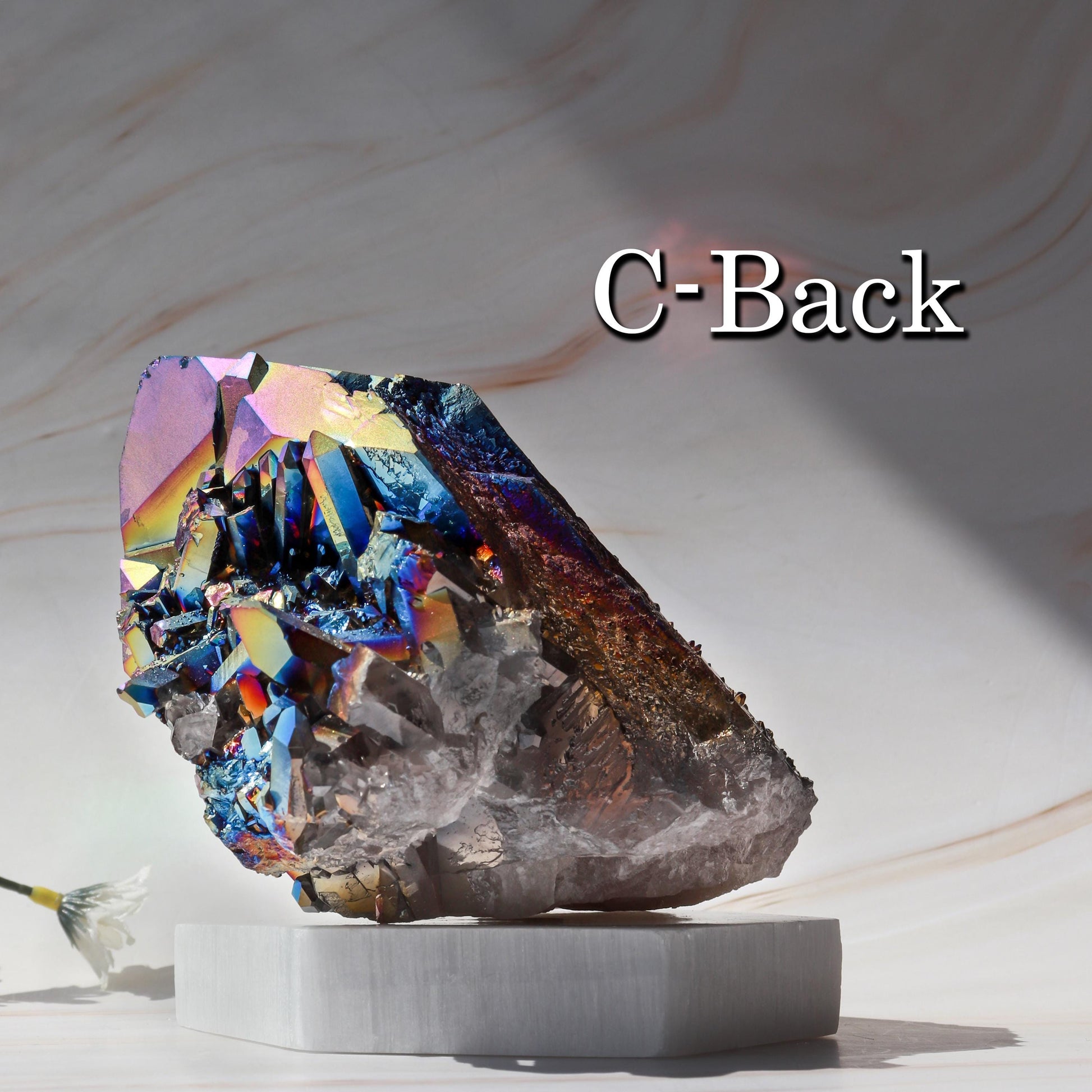 LARGE Rainbow Aura Quartz Cluster, Unique Crystal Specimen, Ethically Sourced, Pick your Own