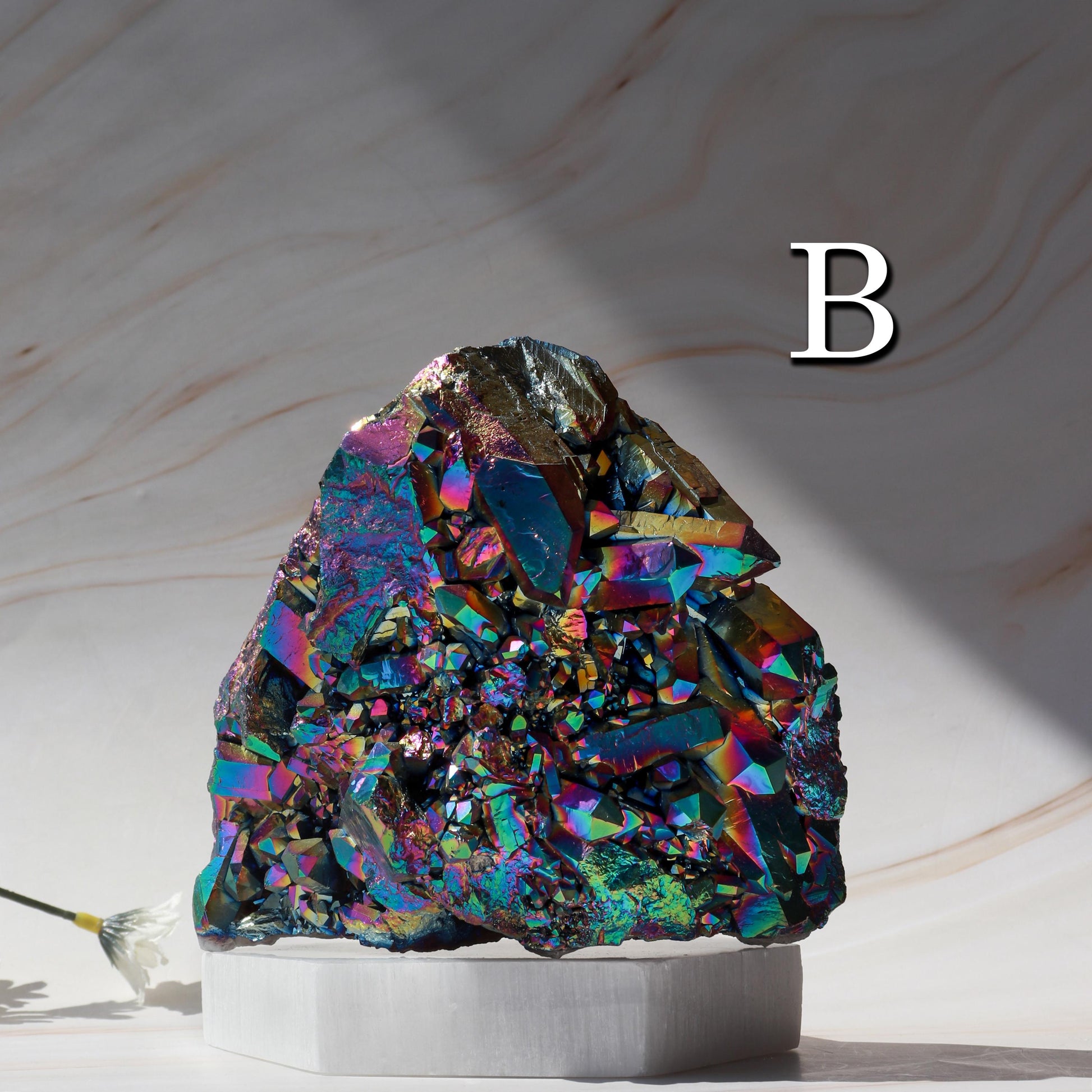 LARGE Rainbow Aura Quartz Cluster, Unique Crystal Specimen, Ethically Sourced, Pick your Own