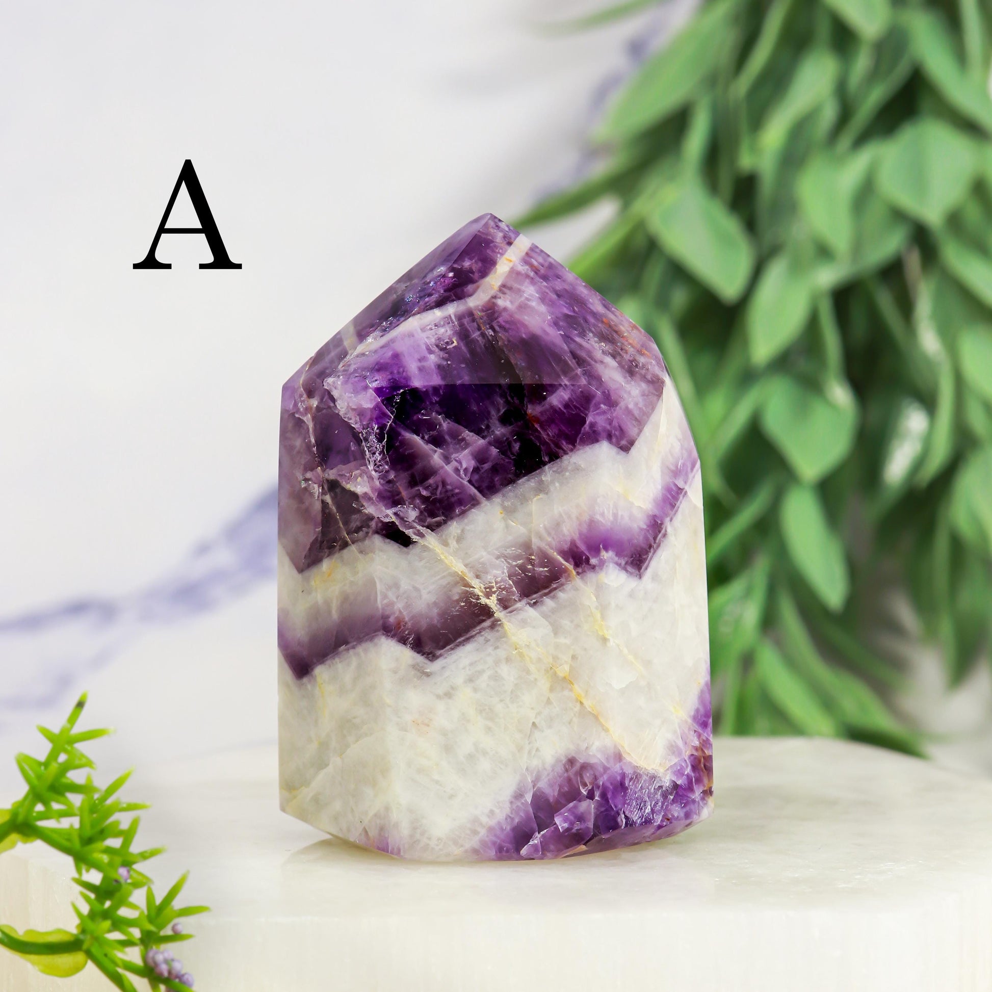 Chevron Amethyst Point, Dream Amethyst, Dog teeth Amethyst, Amethyst Generator, Amethyst Point