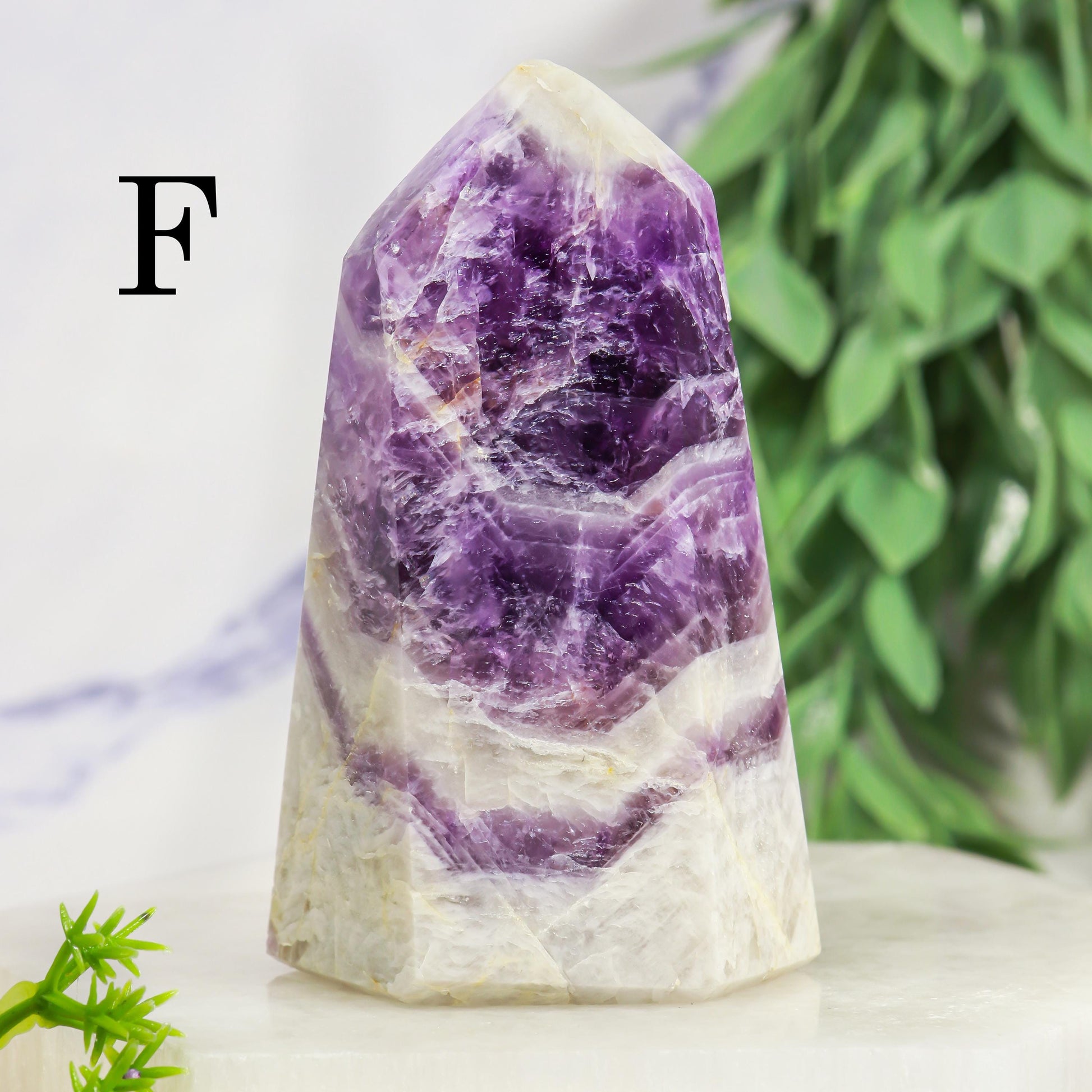 Chevron Amethyst Point, Dream Amethyst, Dog teeth Amethyst, Amethyst Generator, Amethyst Point