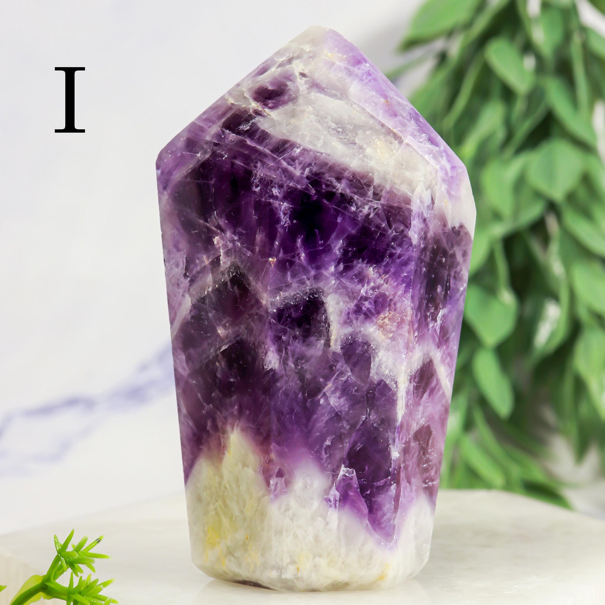 Chevron Amethyst Point, Dream Amethyst, Dog teeth Amethyst, Amethyst Generator, Amethyst Point