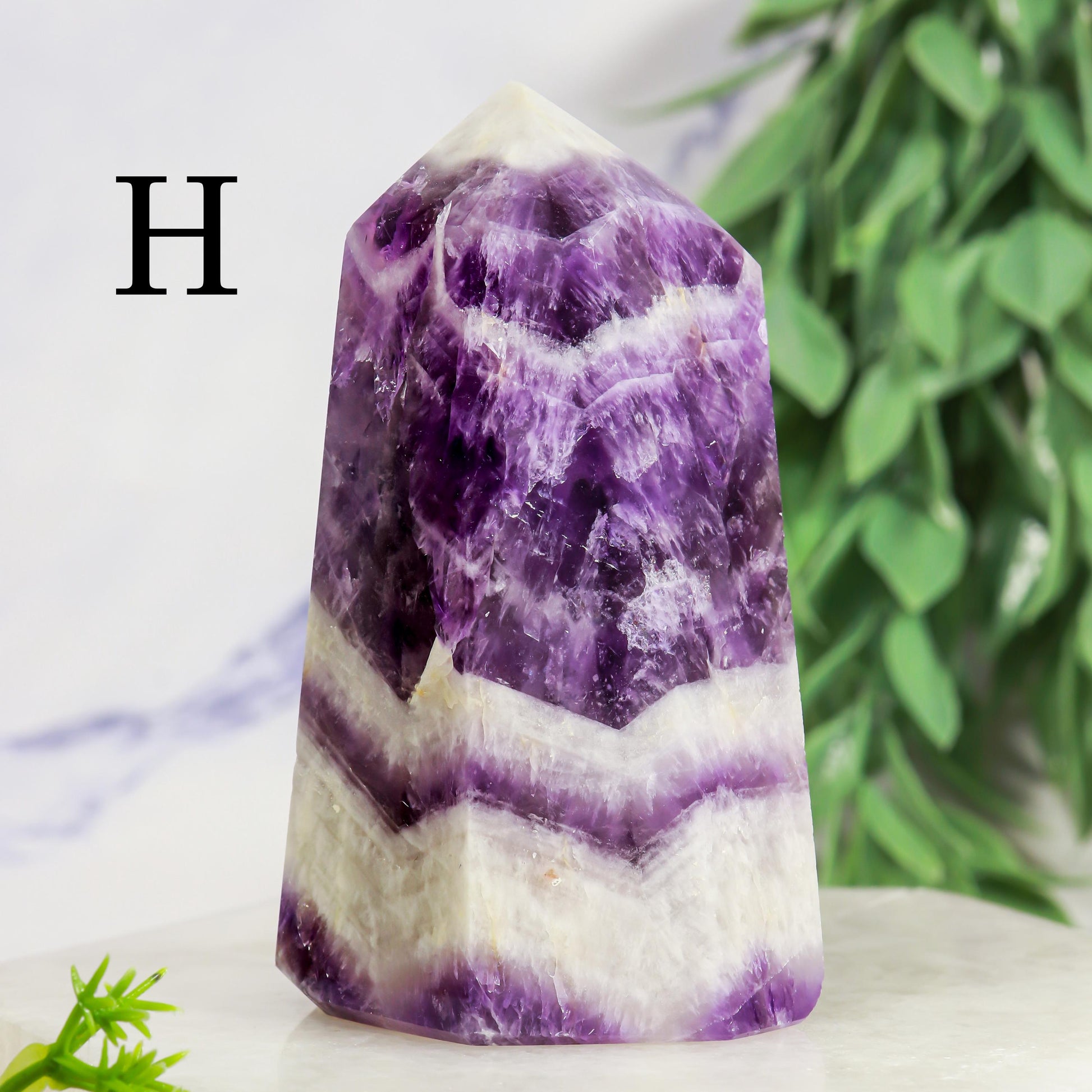 Chevron Amethyst Point, Dream Amethyst, Dog teeth Amethyst, Amethyst Generator, Amethyst Point