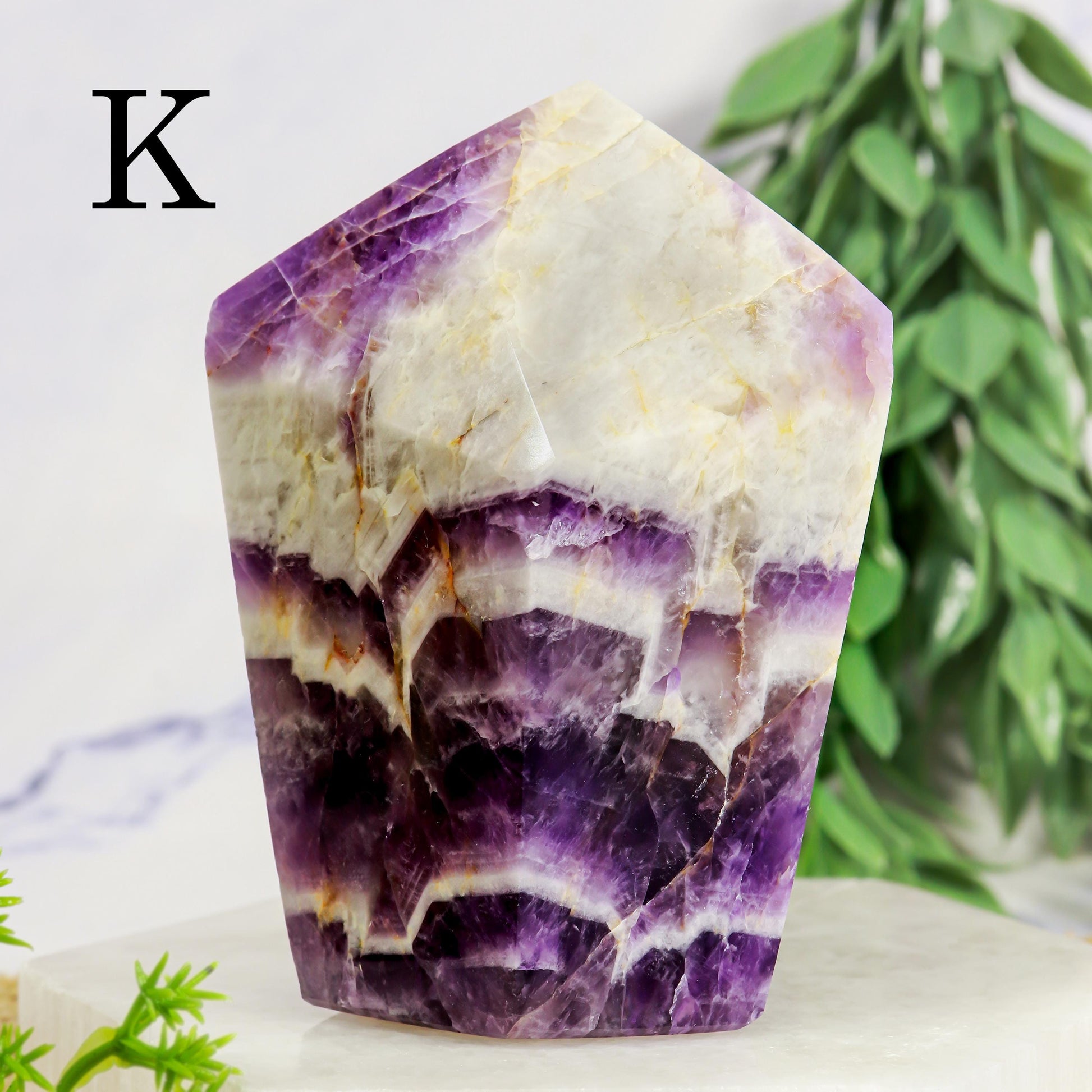 Chevron Amethyst Point, Dream Amethyst, Dog teeth Amethyst, Amethyst Generator, Amethyst Point