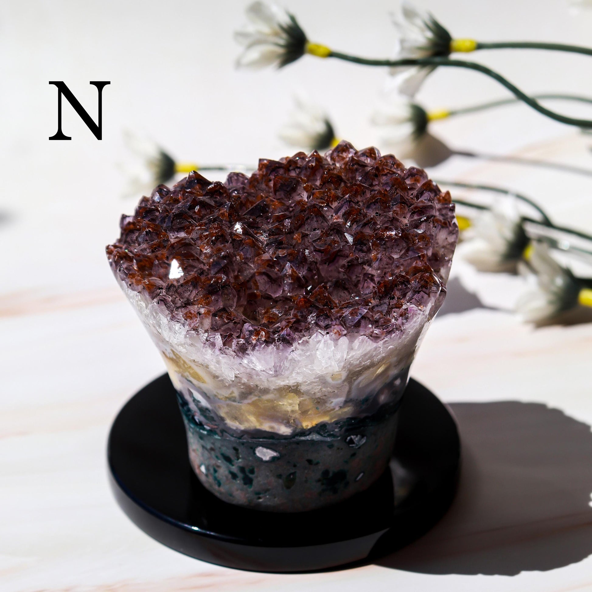Stunning Amethyst Bouquet, Perfect gift for Her, Anxiety Relief - PICK YOUR OWN
