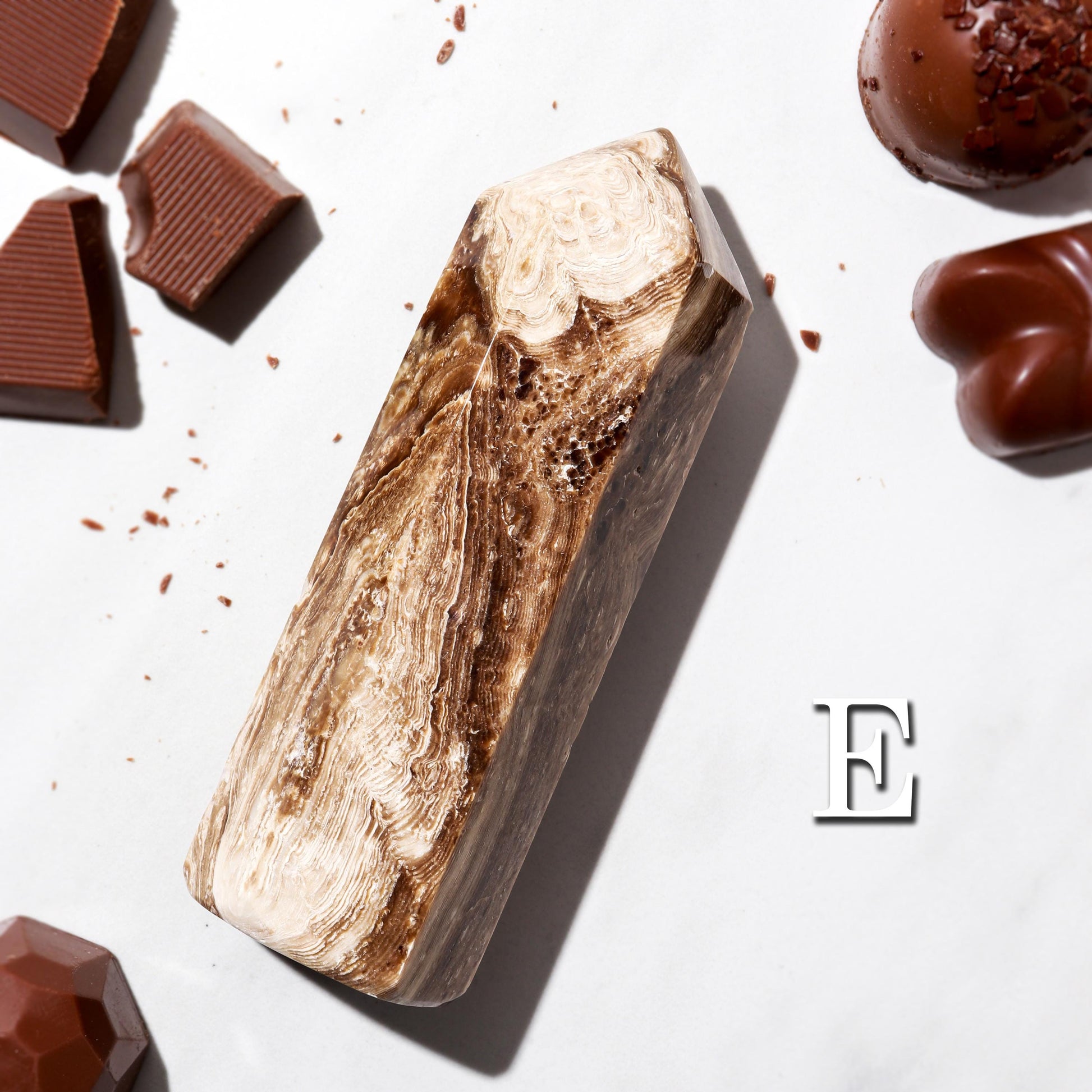 Chocolate Calcite Towers, Rare Polished Crystal, Ethically Sourced, Pick your Own