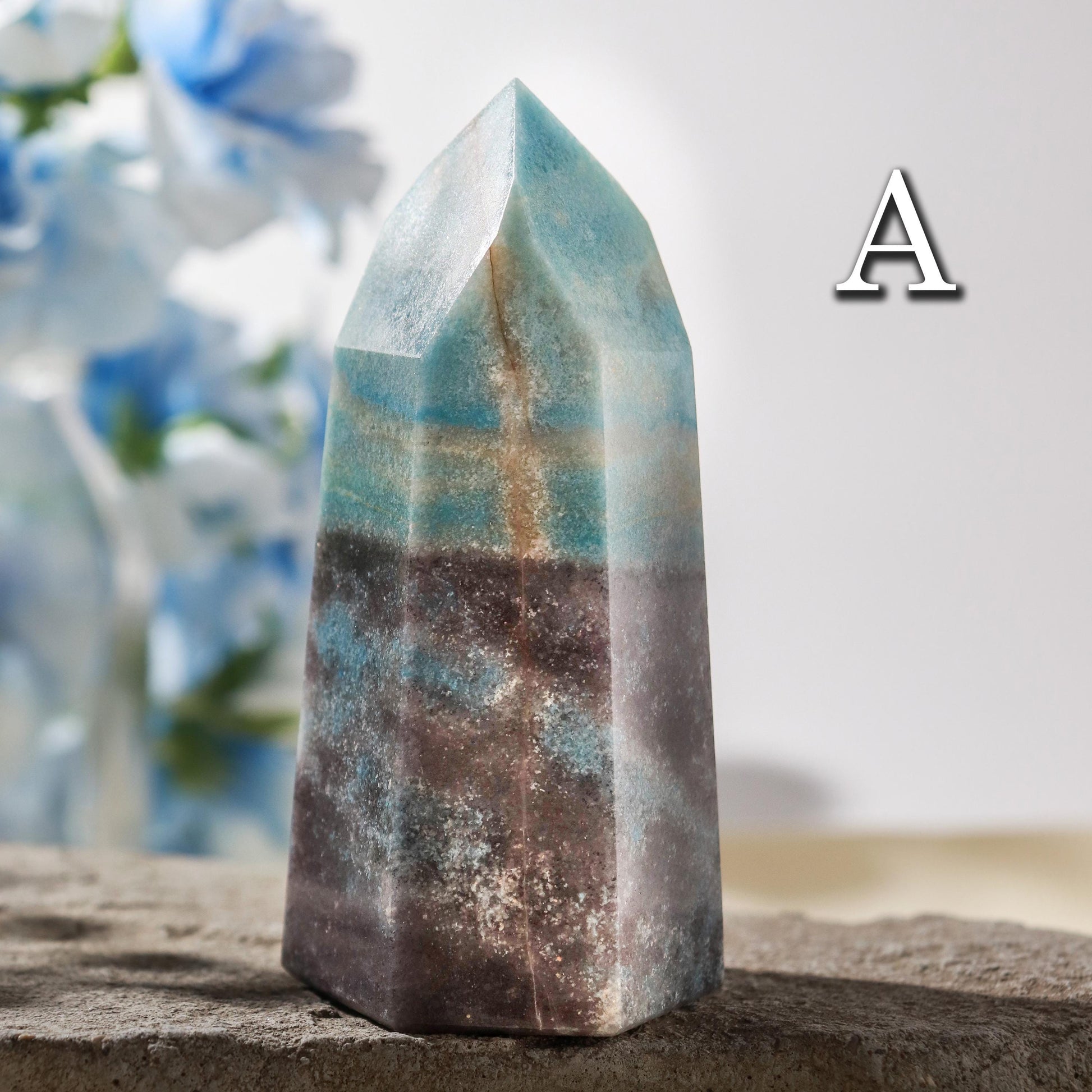 Trolleite Polished Towers, Hand-Carved Crystal Point, Ethically Sourced - Pick your Own