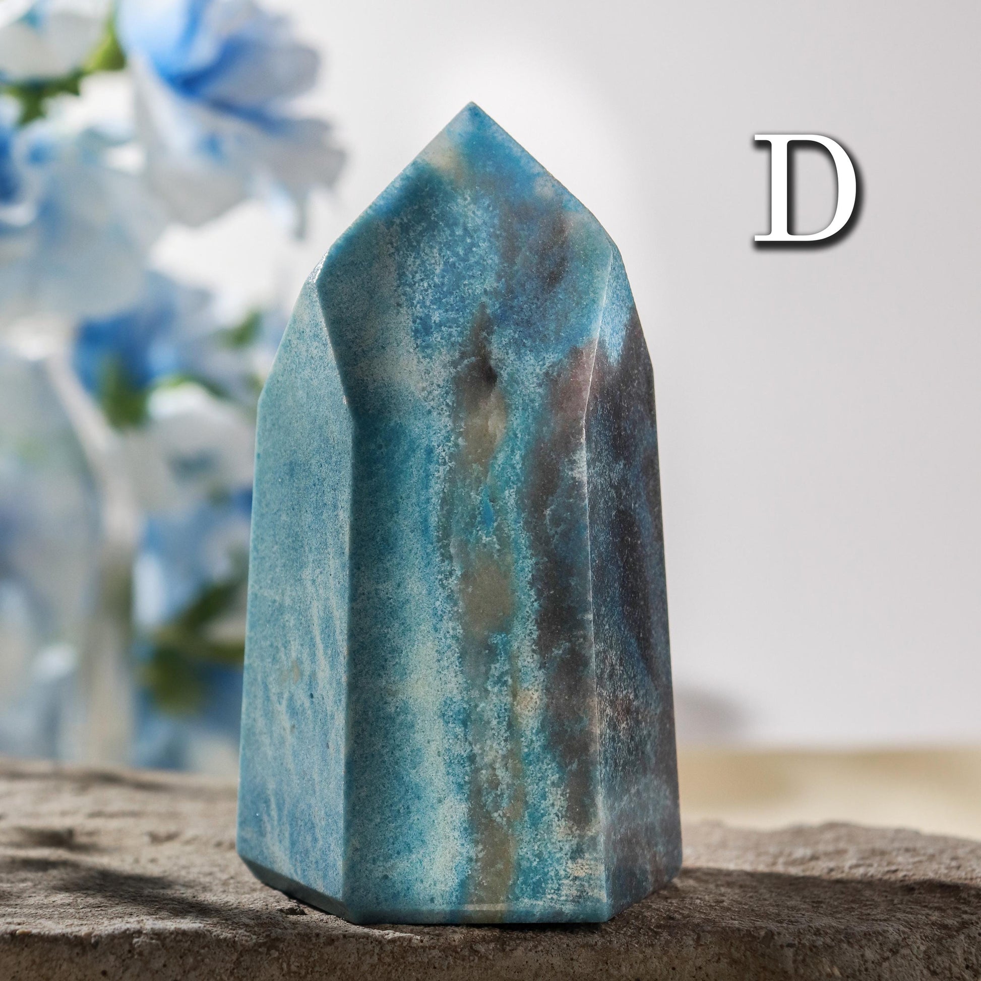 Trolleite Polished Towers, Hand-Carved Crystal Point, Ethically Sourced - Pick your Own