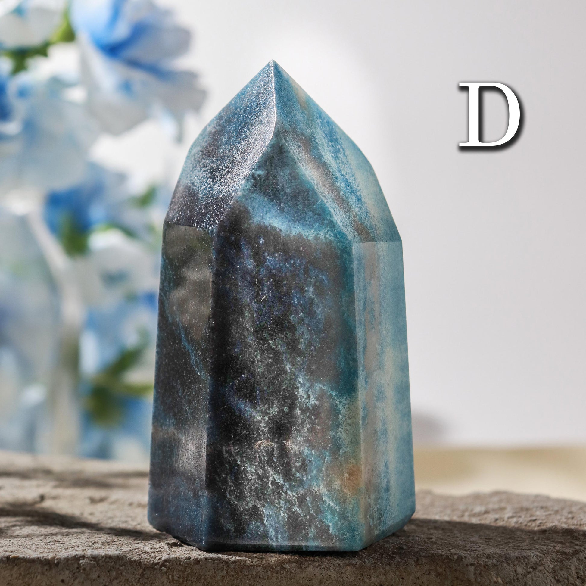 Trolleite Polished Towers, Hand-Carved Crystal Point, Ethically Sourced - Pick your Own