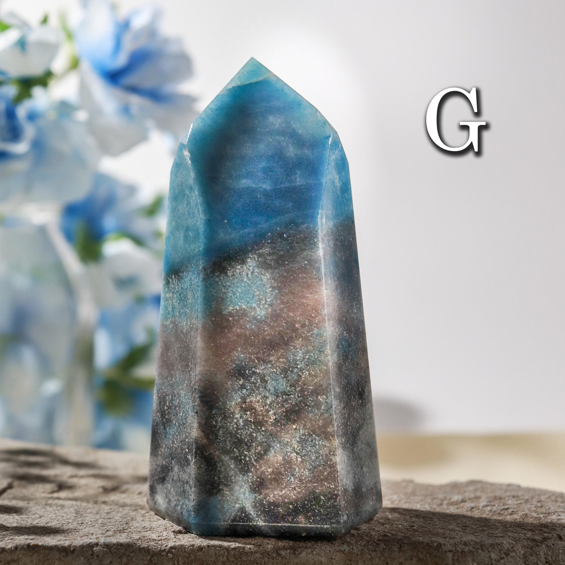 Trolleite Polished Towers, Hand-Carved Crystal Point, Ethically Sourced - Pick your Own