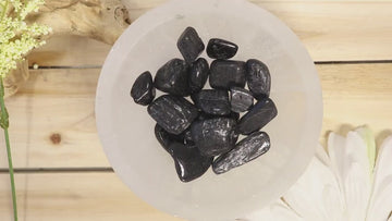 Wholesale Lot of Black Tourmaline Tumbled Stones, Natural Polished Gemstone, Jewelry, DIY, Ethically Sourced