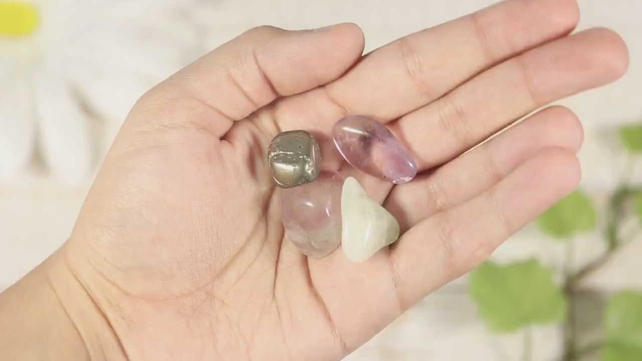 Pisces Sun Sign Crystal Pack | Zodiac Crystal Set for Healing