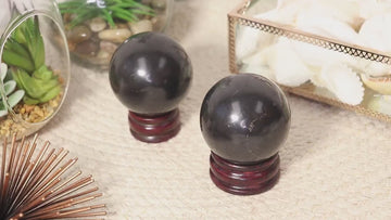 Shungite Sphere, Ball 60 MM