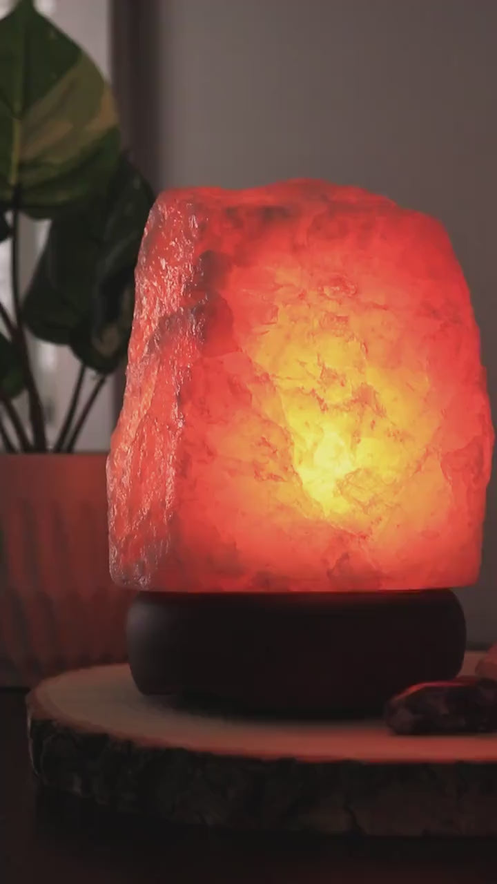 Rose Quartz Lamp, Pink Crystal Lamp, Heart Chakra Stone, Ambient Lighting
