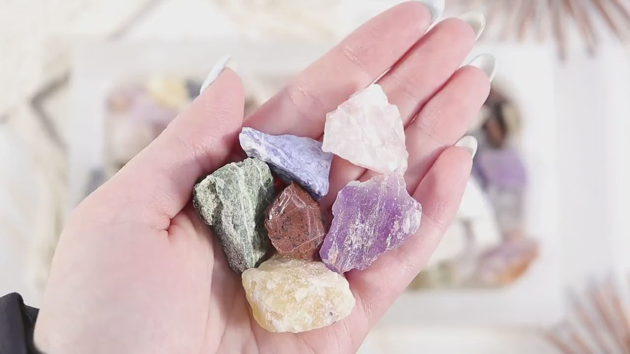 Crystal Confetti Mix, Wholesale Lot 5 KG, Grounding Protection & Healing, Beginner Crystals, Natural Raw Crystals, Garden Stones