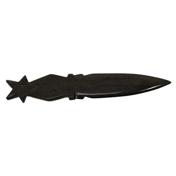 Golden Sheen Obsidian Knife with Star Handle - Golden Sheen Obsidian Dagger